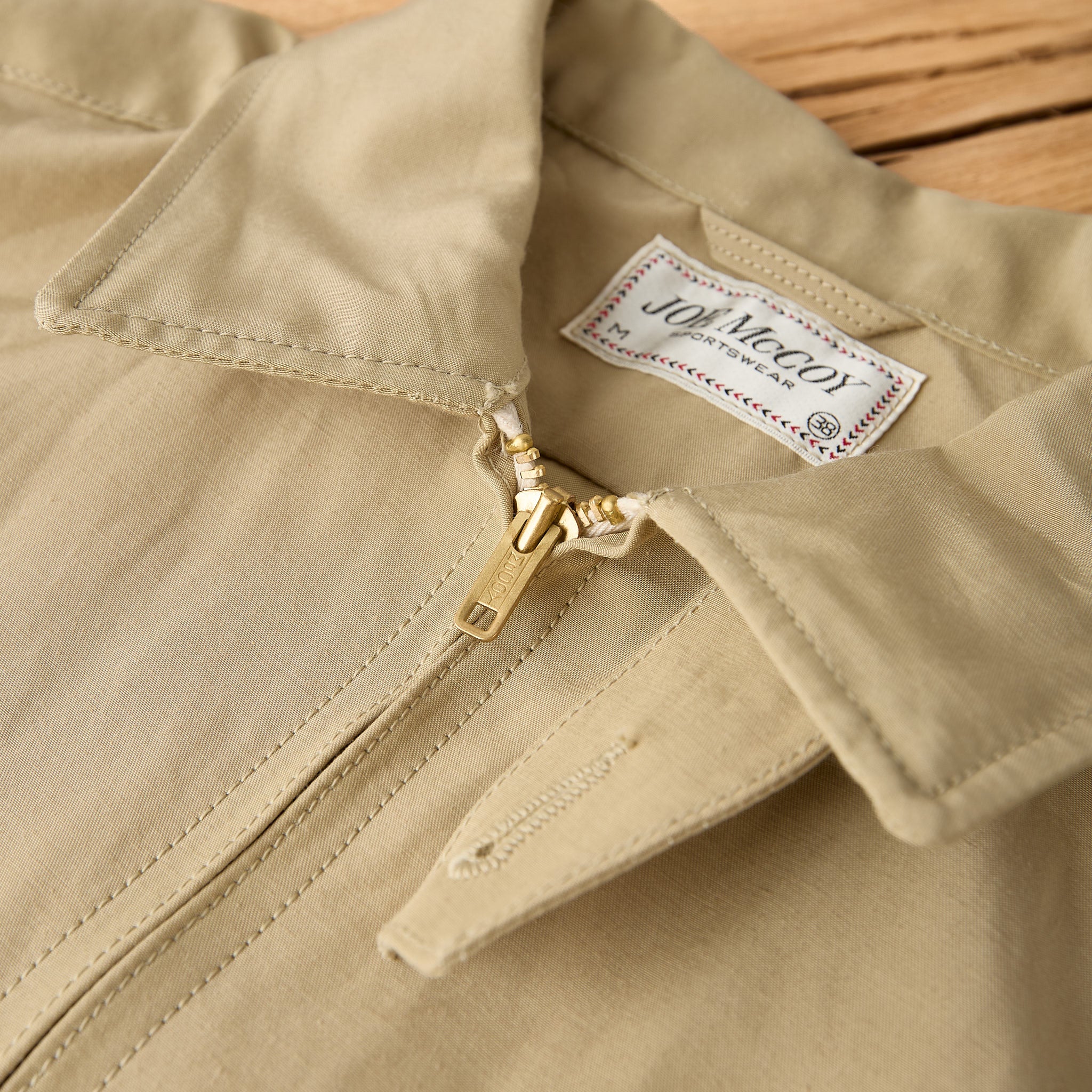 the real mccoy's | all-weather swing jacket beige - Image 4