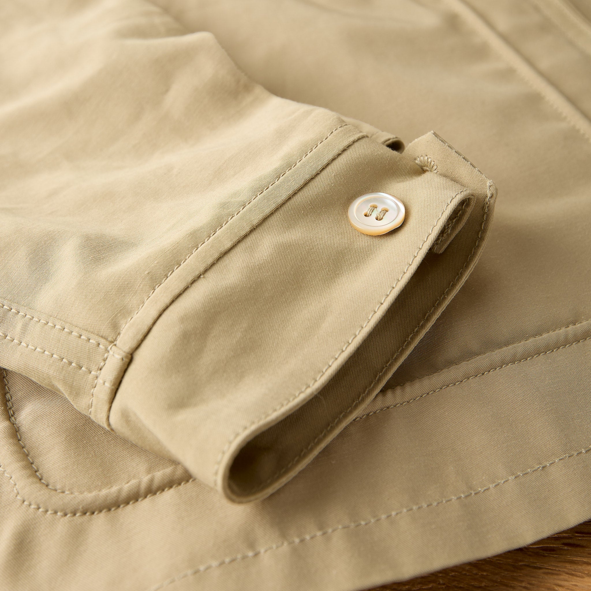 the real mccoy's | all-weather swing jacket beige - Image 5