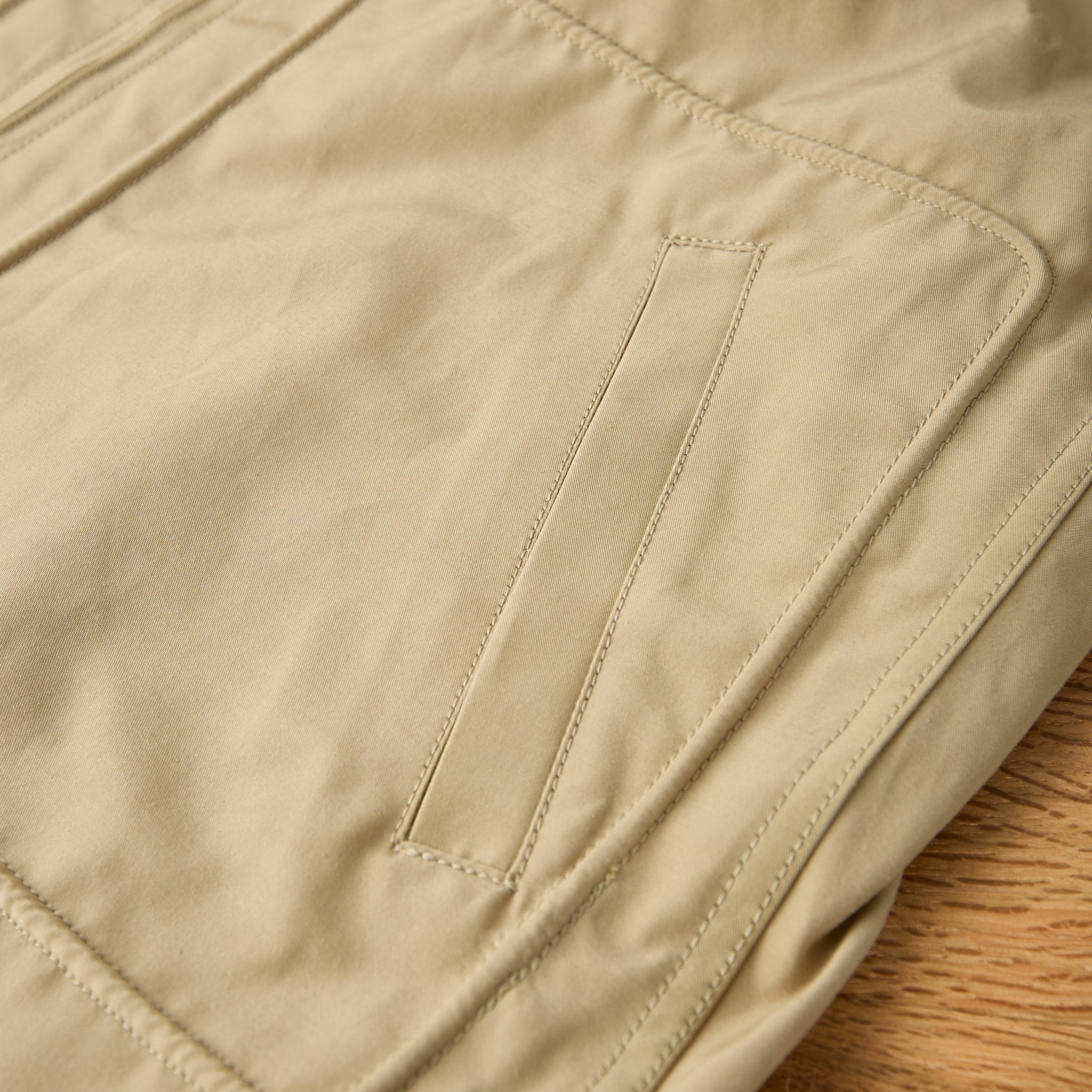 the real mccoy's | all-weather swing jacket beige - Image 6
