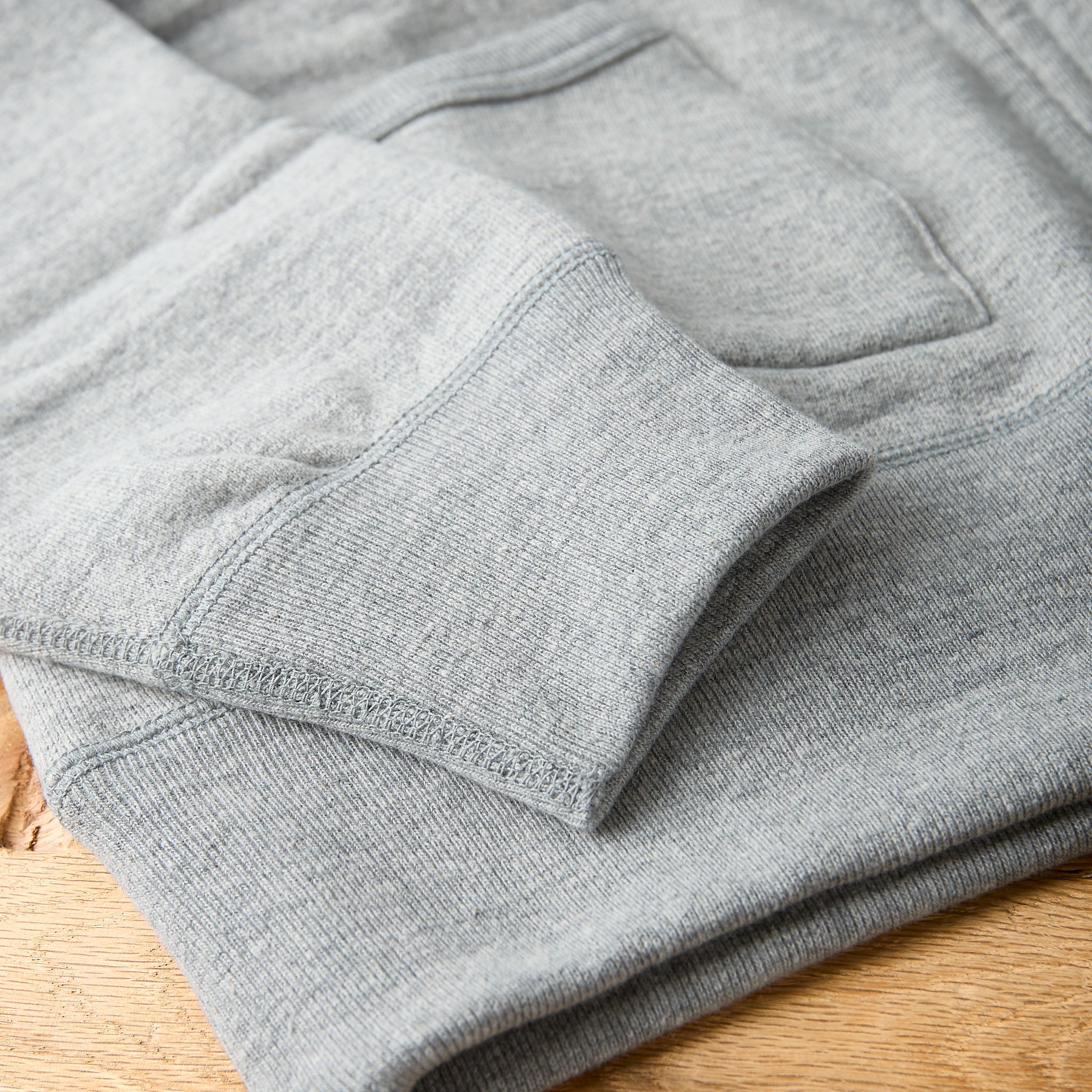 the real mccoy's | ball park f/z hooded sweatshirt m.gray - Image 5