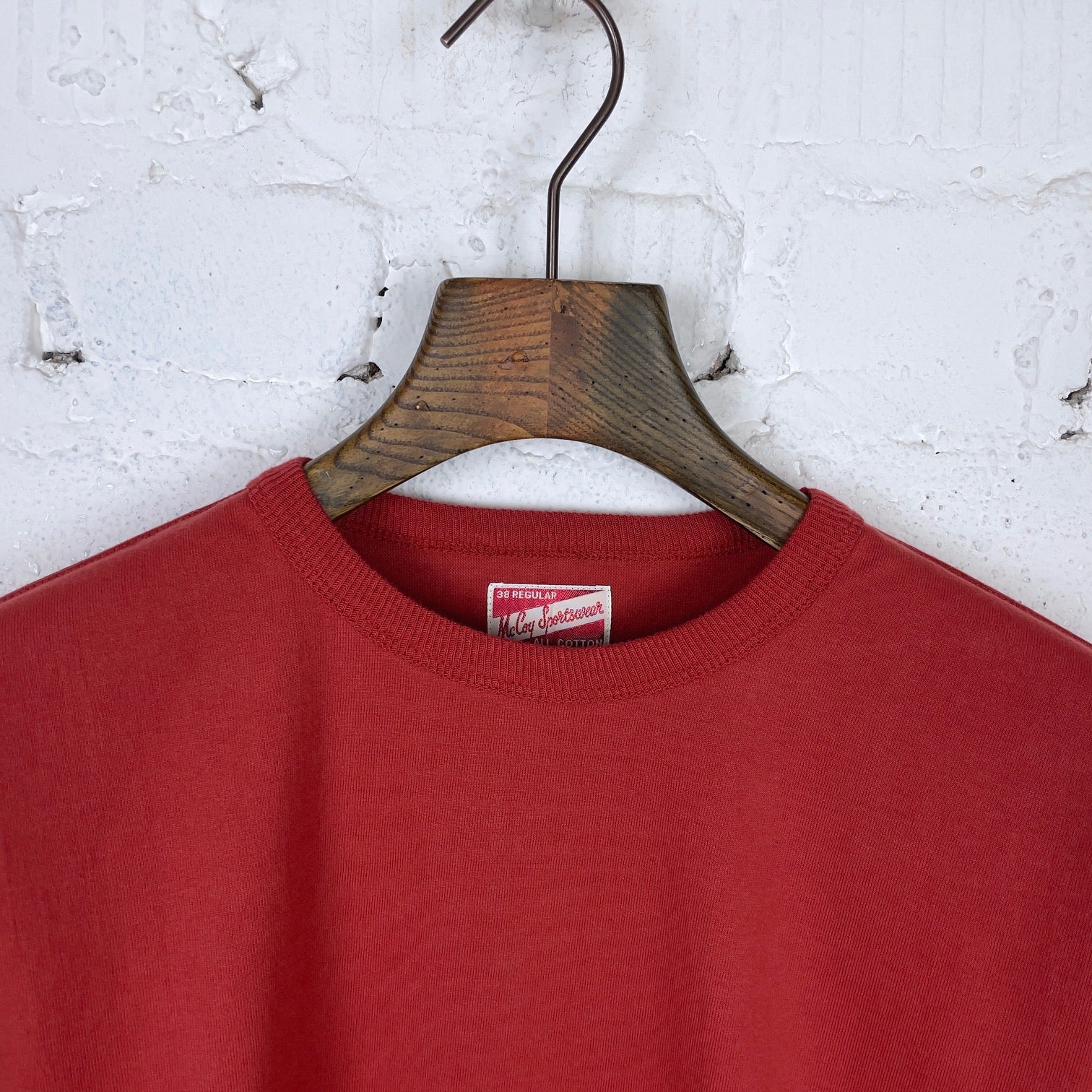 the real mccoy's | baseball tee cherry - Image 2