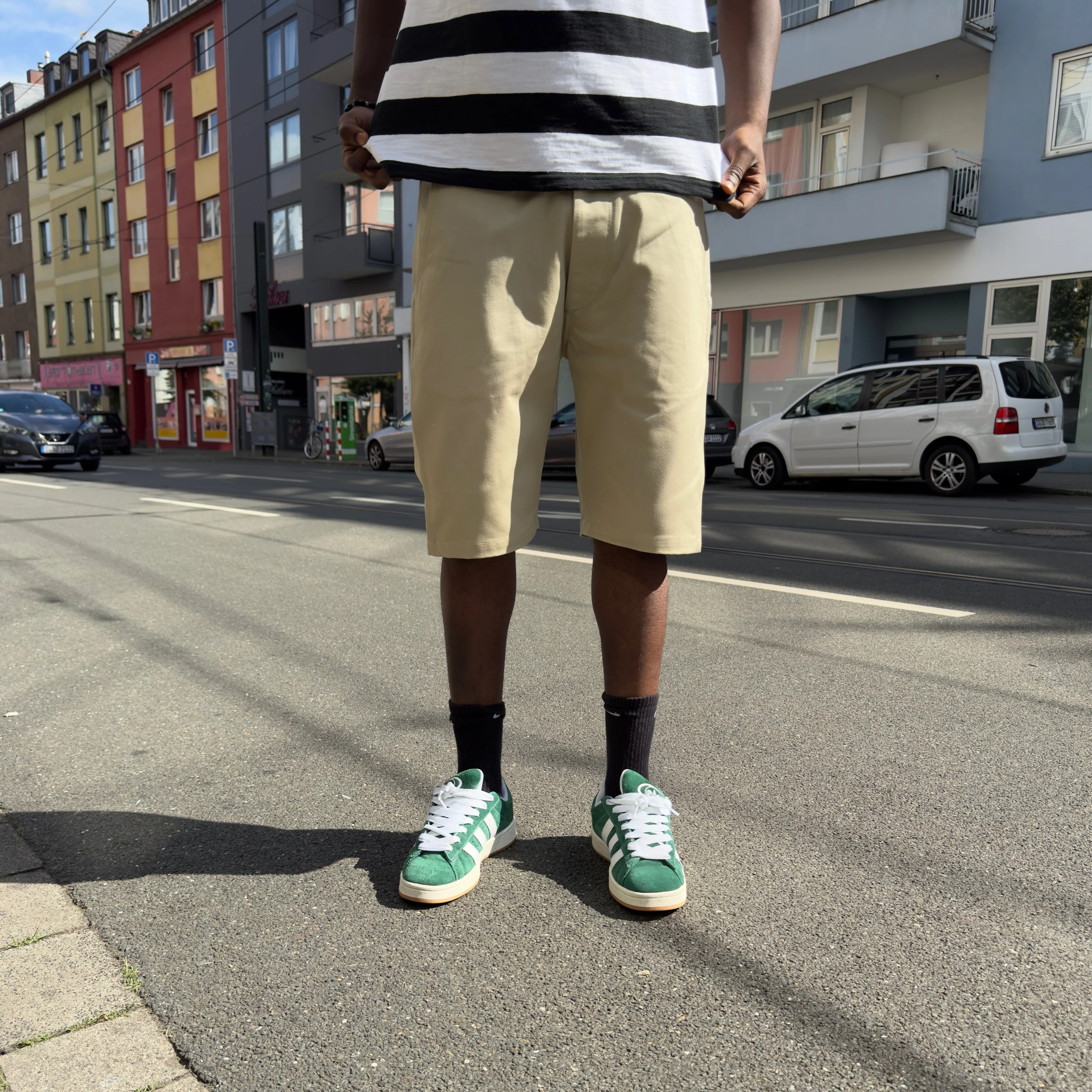 the real mccoy's | blue seal chino shorts - beige - Image 2