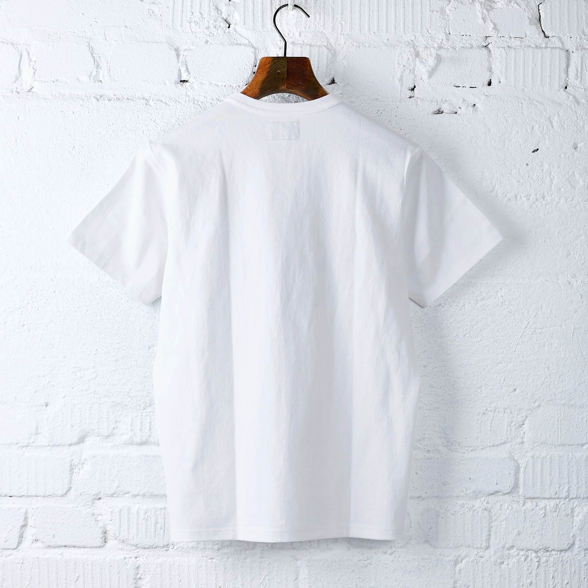 the real mccoy's | buco tee / buco oval - white - Image 3
