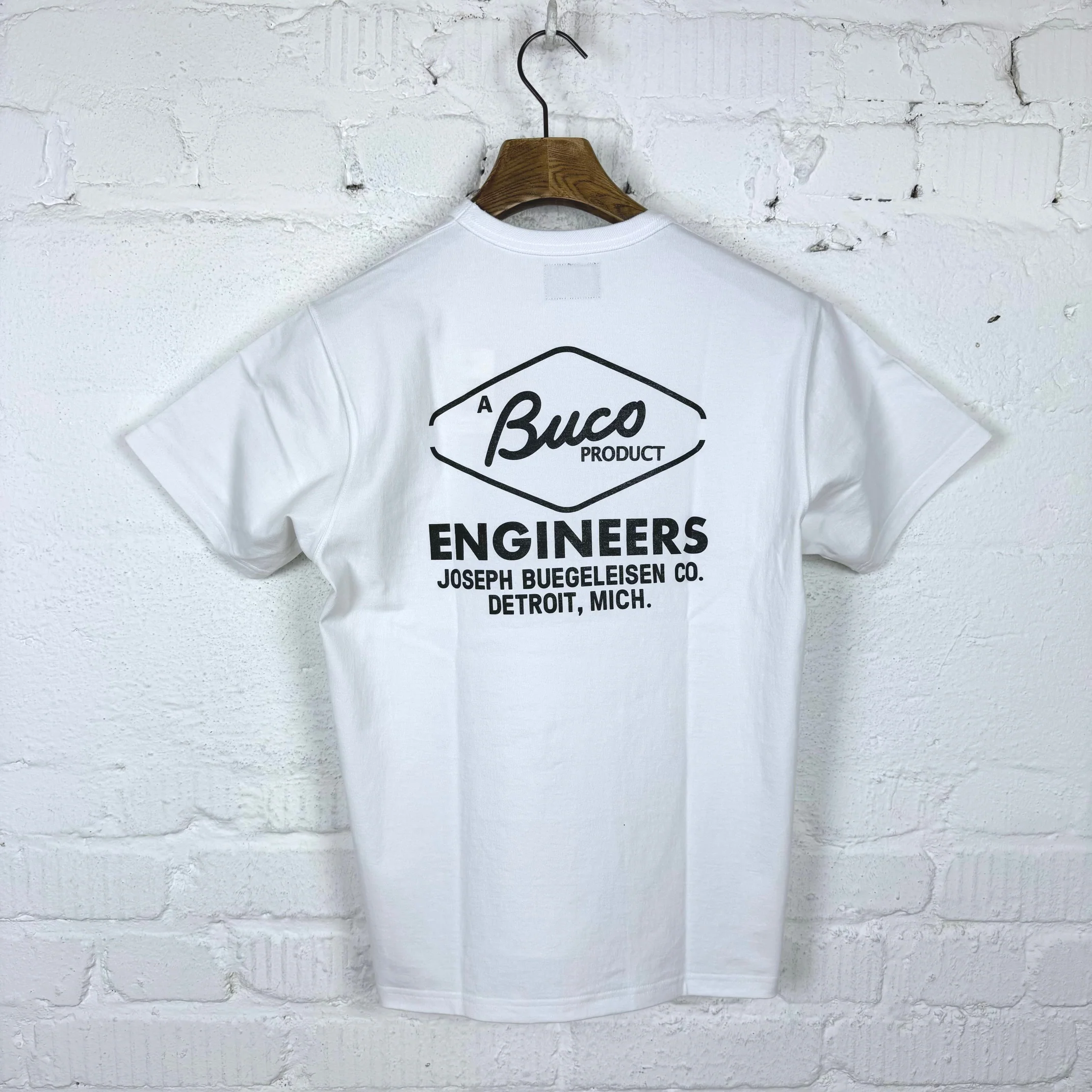 the real mccoy's | buco tee / engineer - white - Image 2
