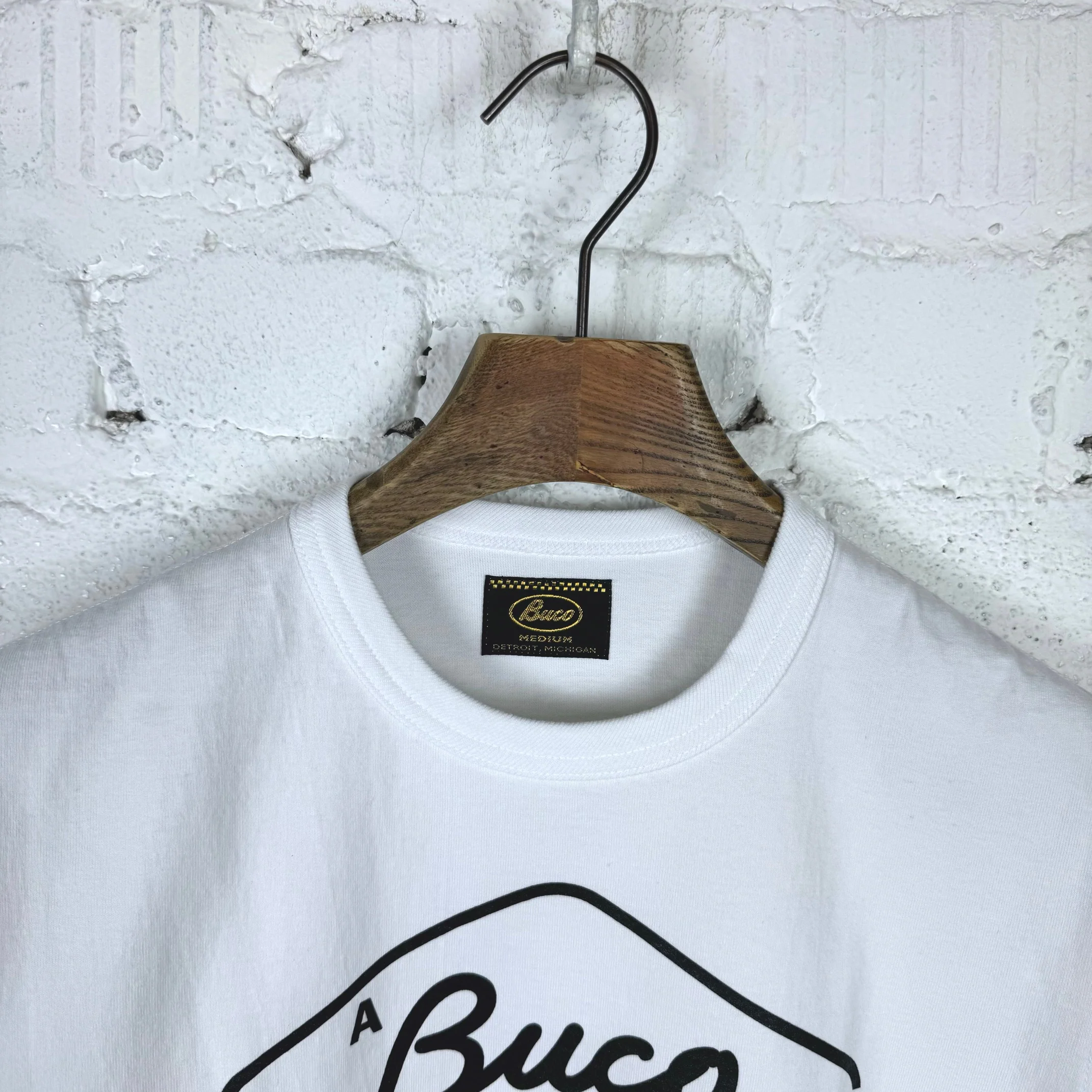 the real mccoy's | buco tee / engineer - white - Image 3