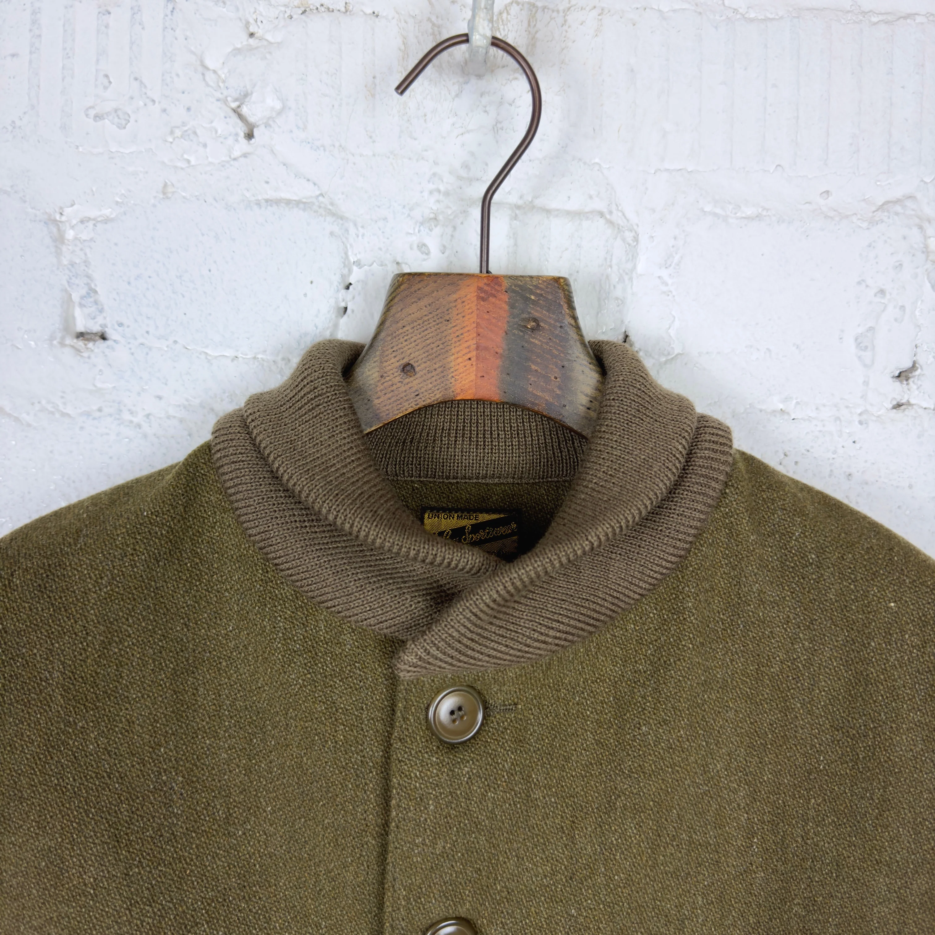 the real mccoy's | c.c.c. jacket - olive - Image 4