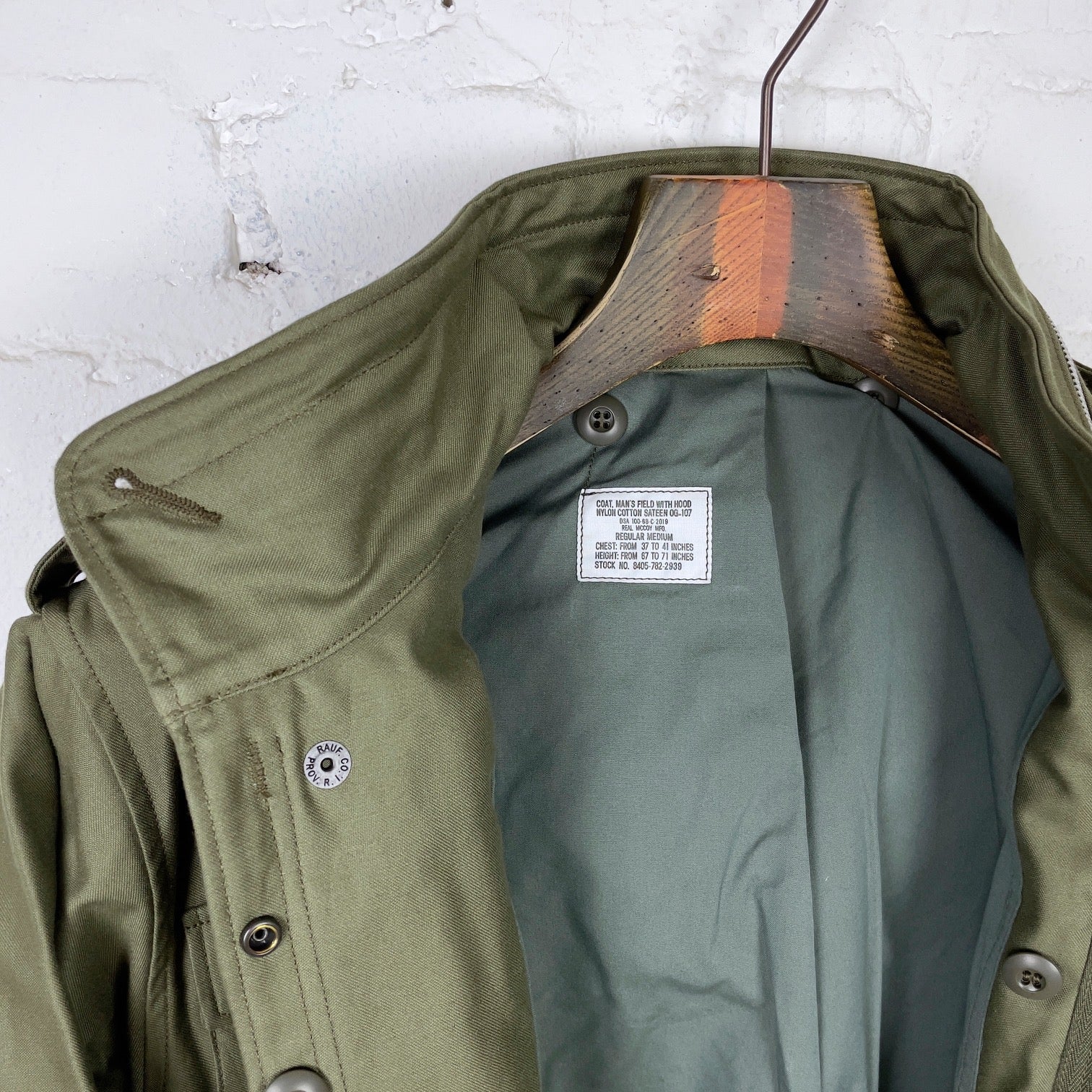 the real mccoy's | coat, man's, field, m-65 - Image 7