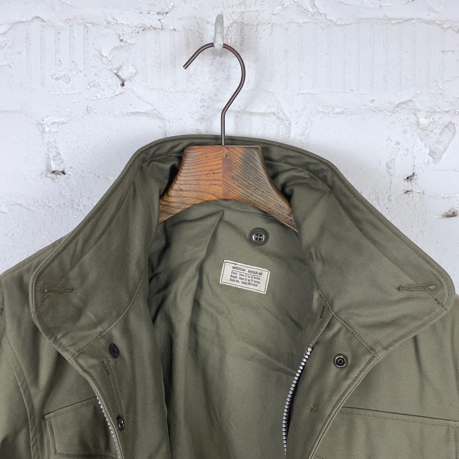 the real mccoy's | coat, man's, field, m-65 - early model - Image 5