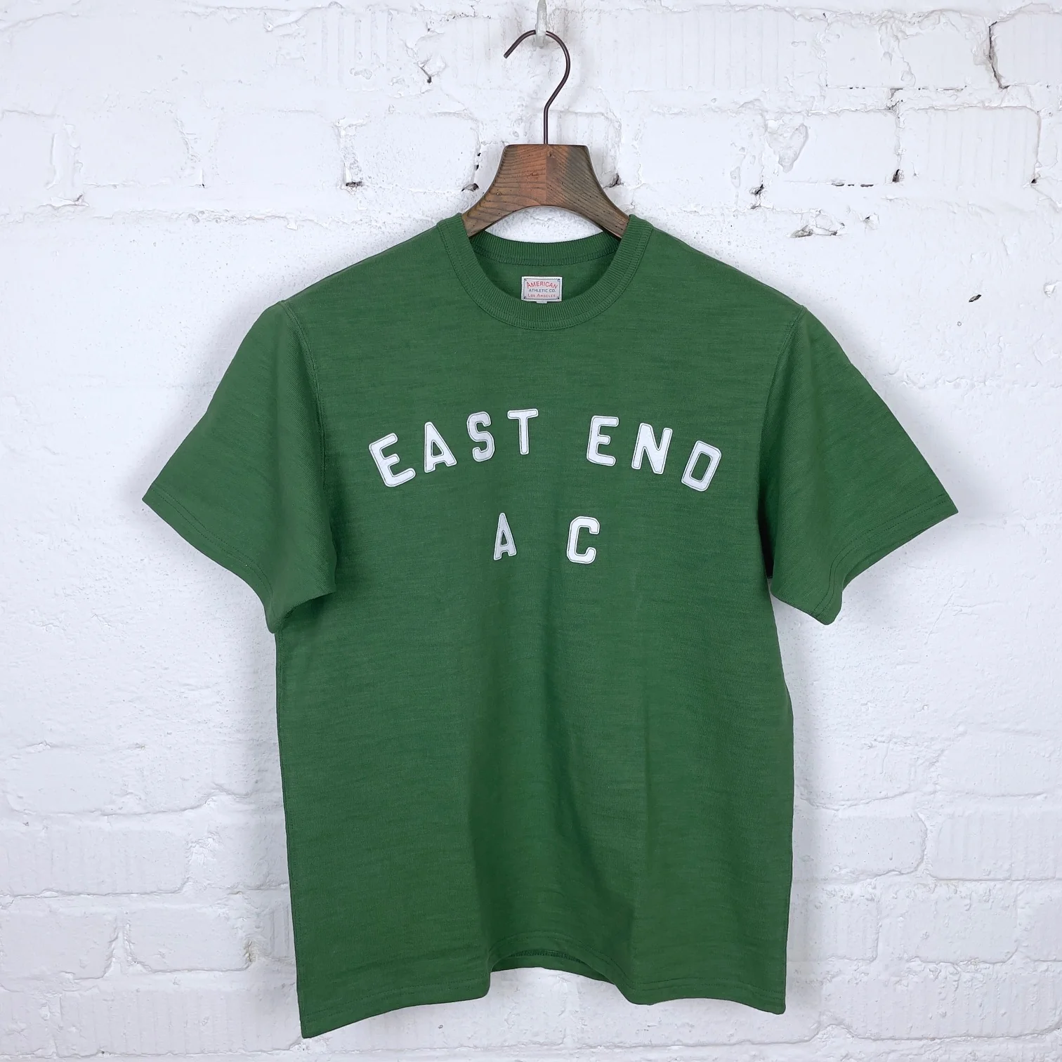 the real mccoy's | heavy cotton slub jersey - east end ac shamrock