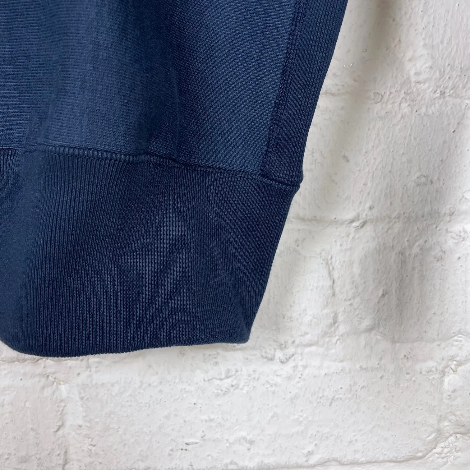 the real mccoy's | heavyweight crewneck sweatshirt navy - Image 3