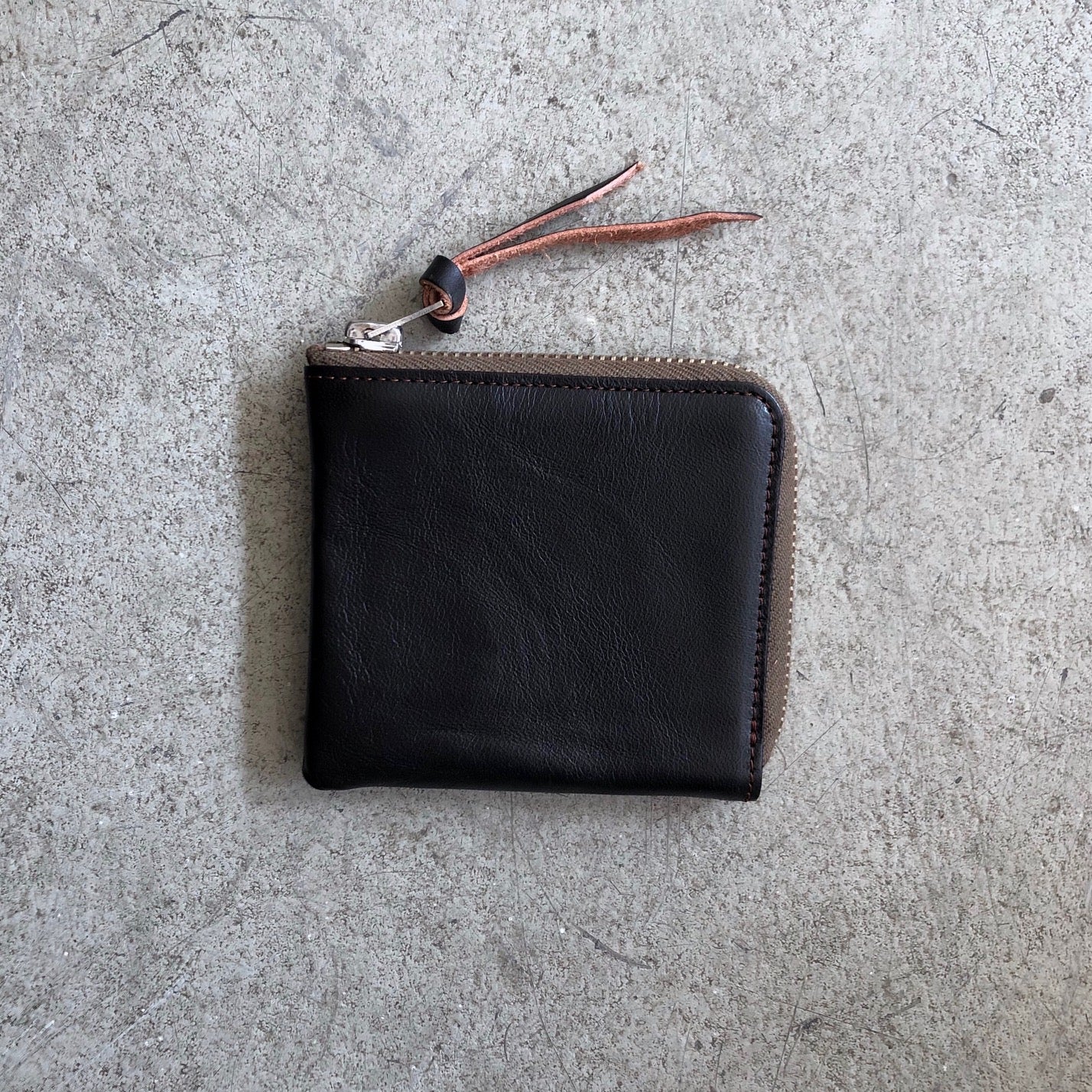 the real mccoy's | horsehide wallet brown