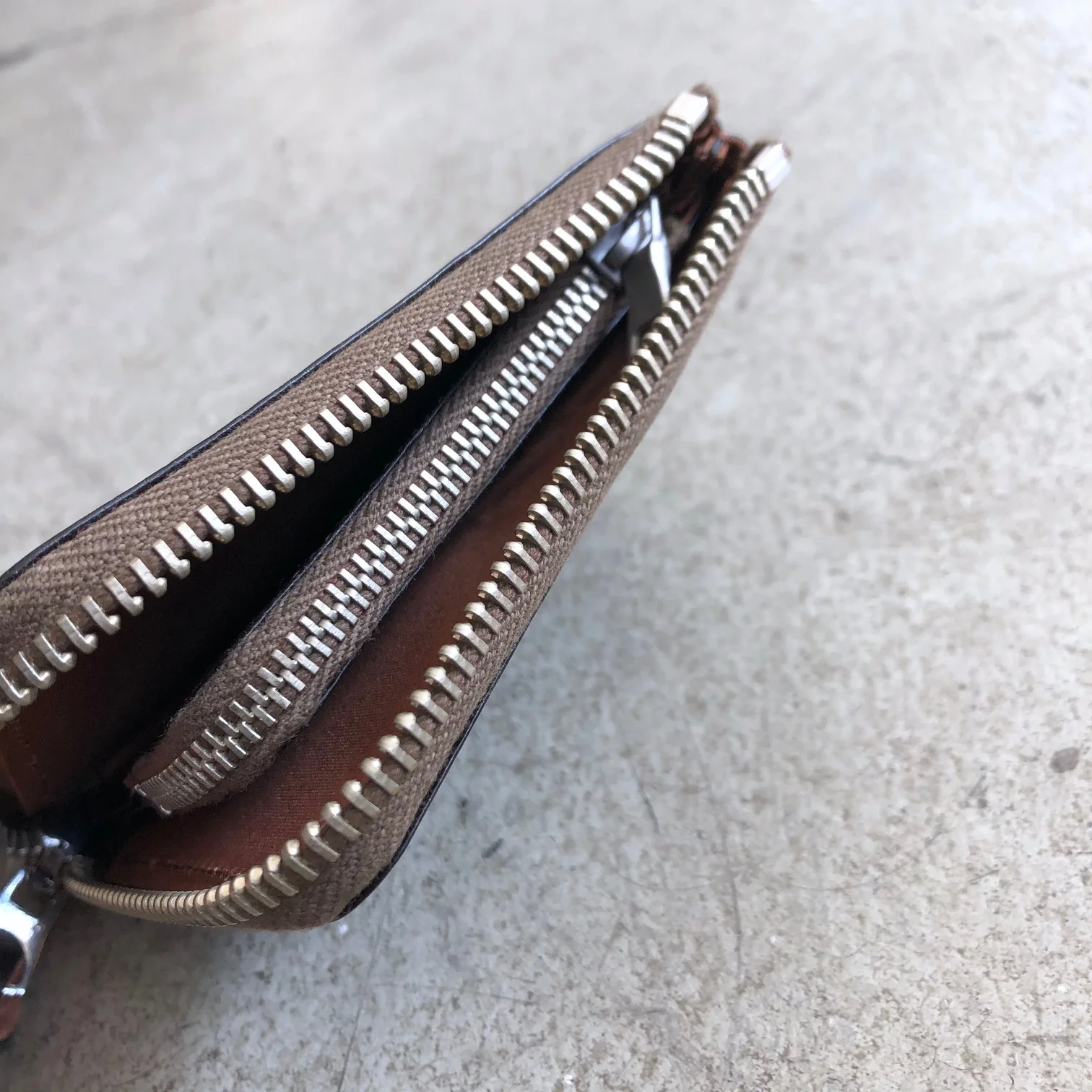 the real mccoy's | horsehide wallet brown - Image 3