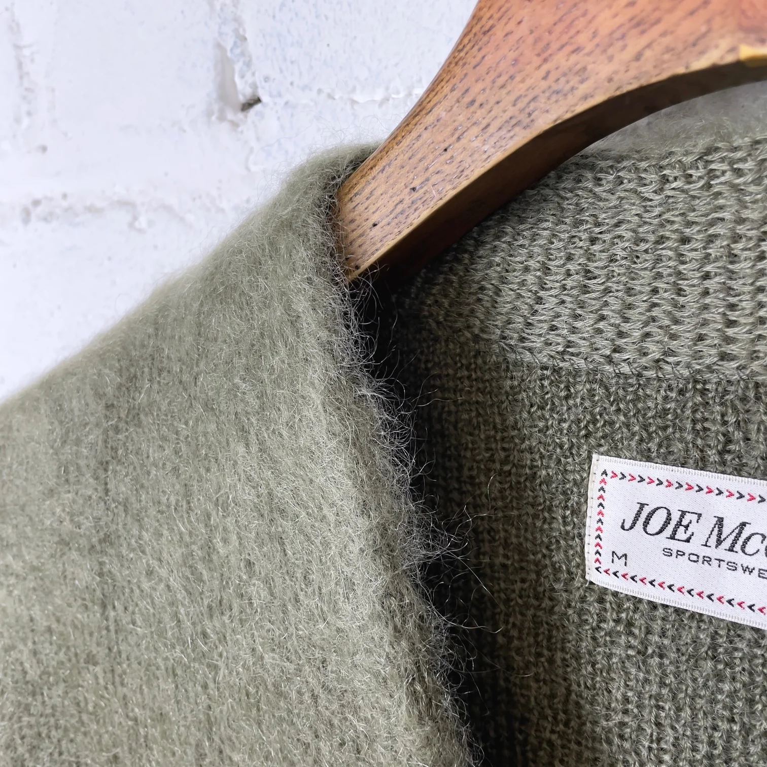 the real mccoy's | jm mohair cardigan mint - Image 5