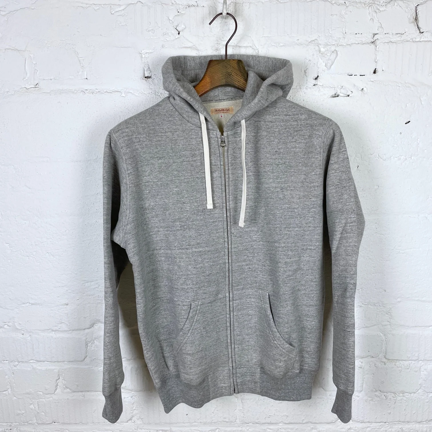 the real mccoy's | joe mccoy 10oz loopwheel f-z parka grey