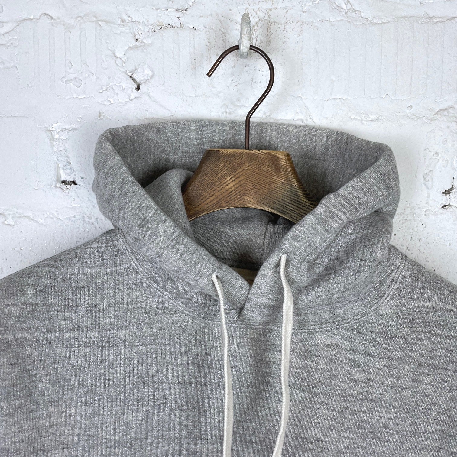 the real mccoy's | joe mccoy 10oz loopwheel parka grey - Image 2
