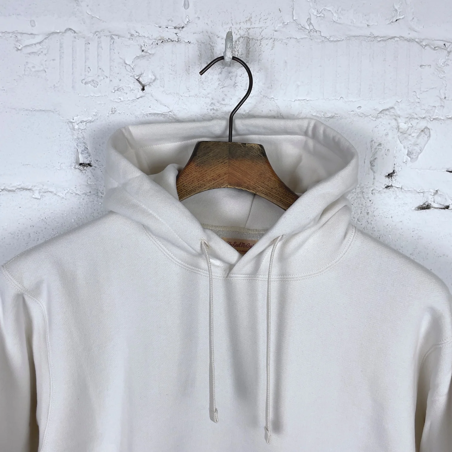 the real mccoy's | joe mccoy 10oz loopwheel parka milk - Image 2