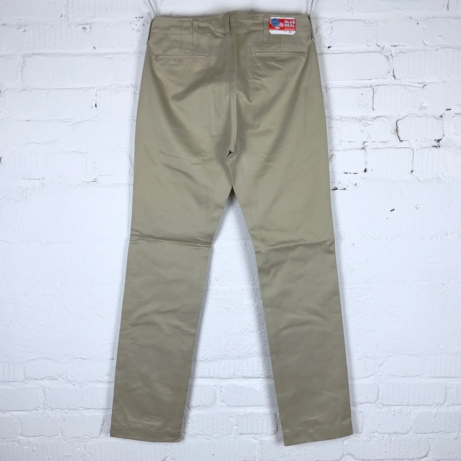the real mccoy's | joe mccoy blue seal chino trousers - beige - Image 9