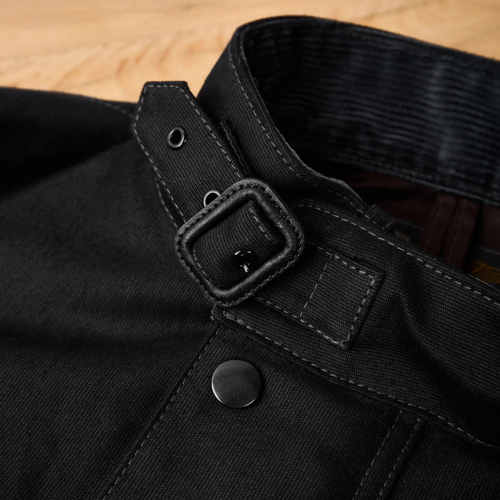 the real mccoy's | joe mccoy heavy cotton enduro racing jacket - black - Image 3