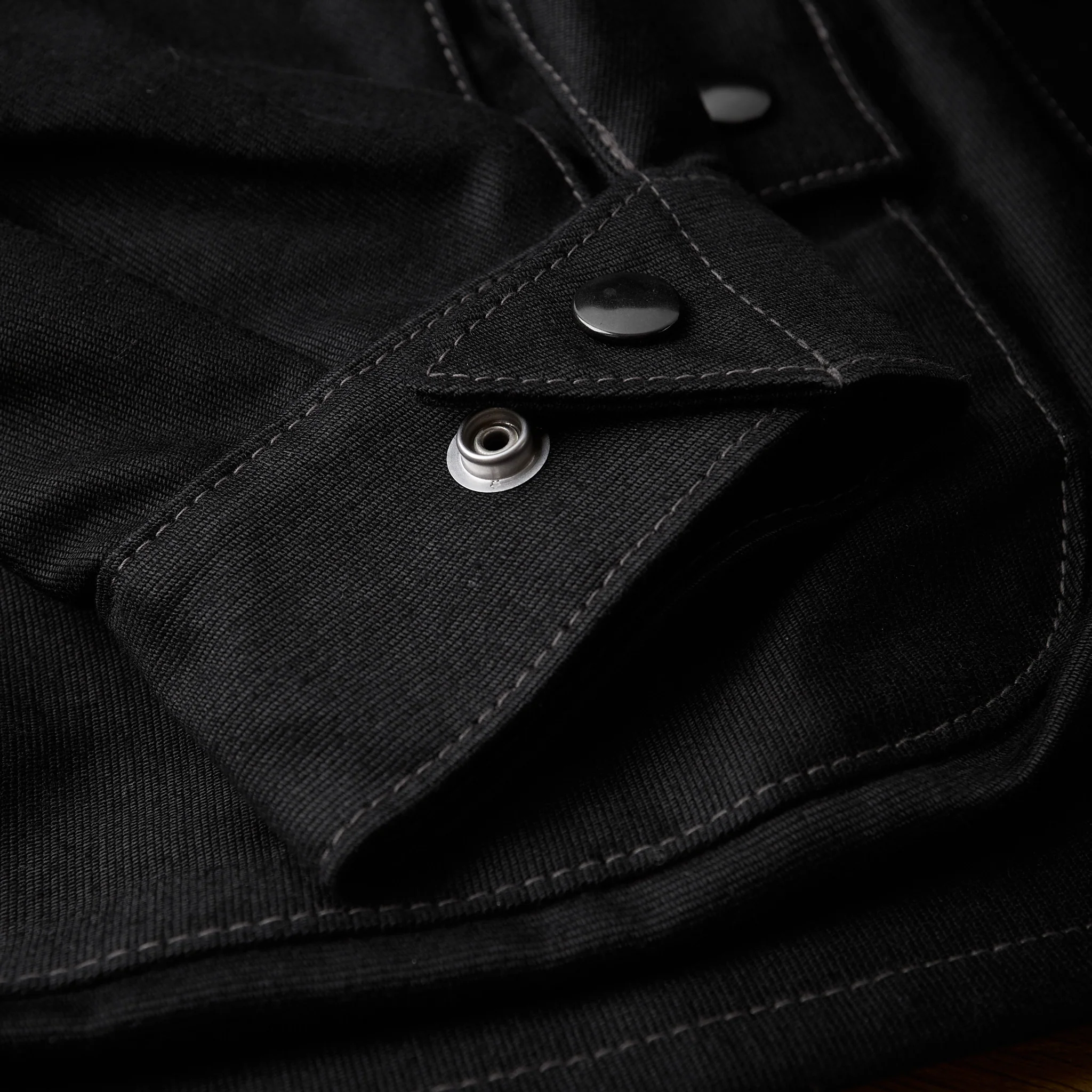 the real mccoy's | joe mccoy heavy cotton enduro racing jacket - black - Image 6