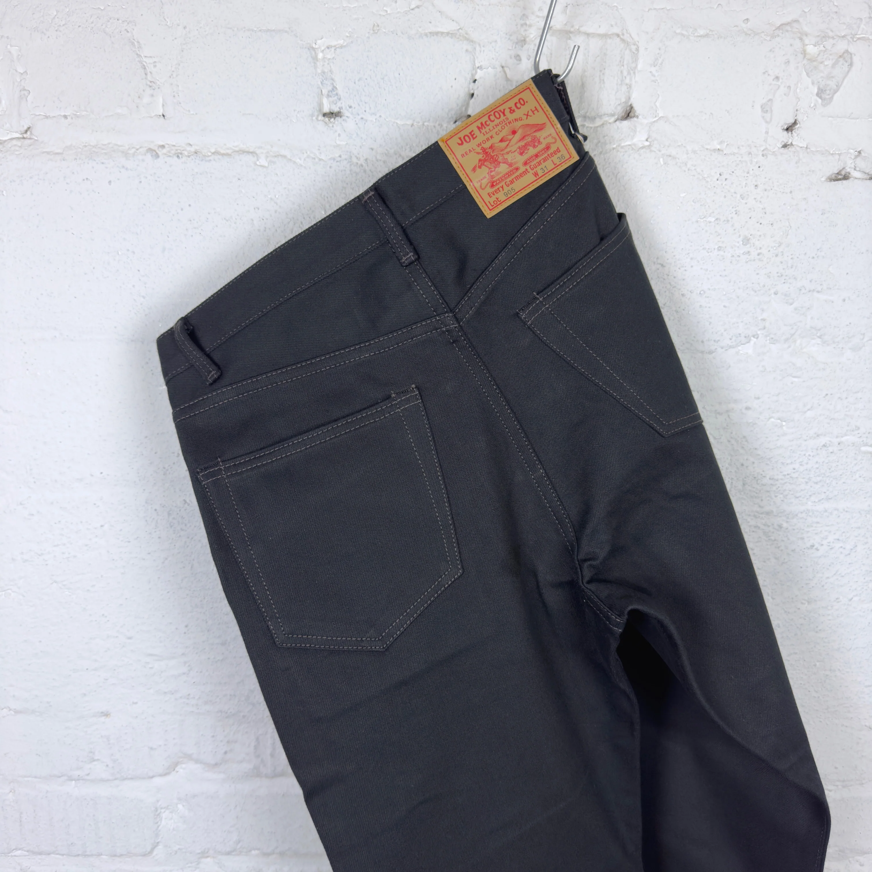 the real mccoy's | joe mccoy lot.905 / black denim - Image 5