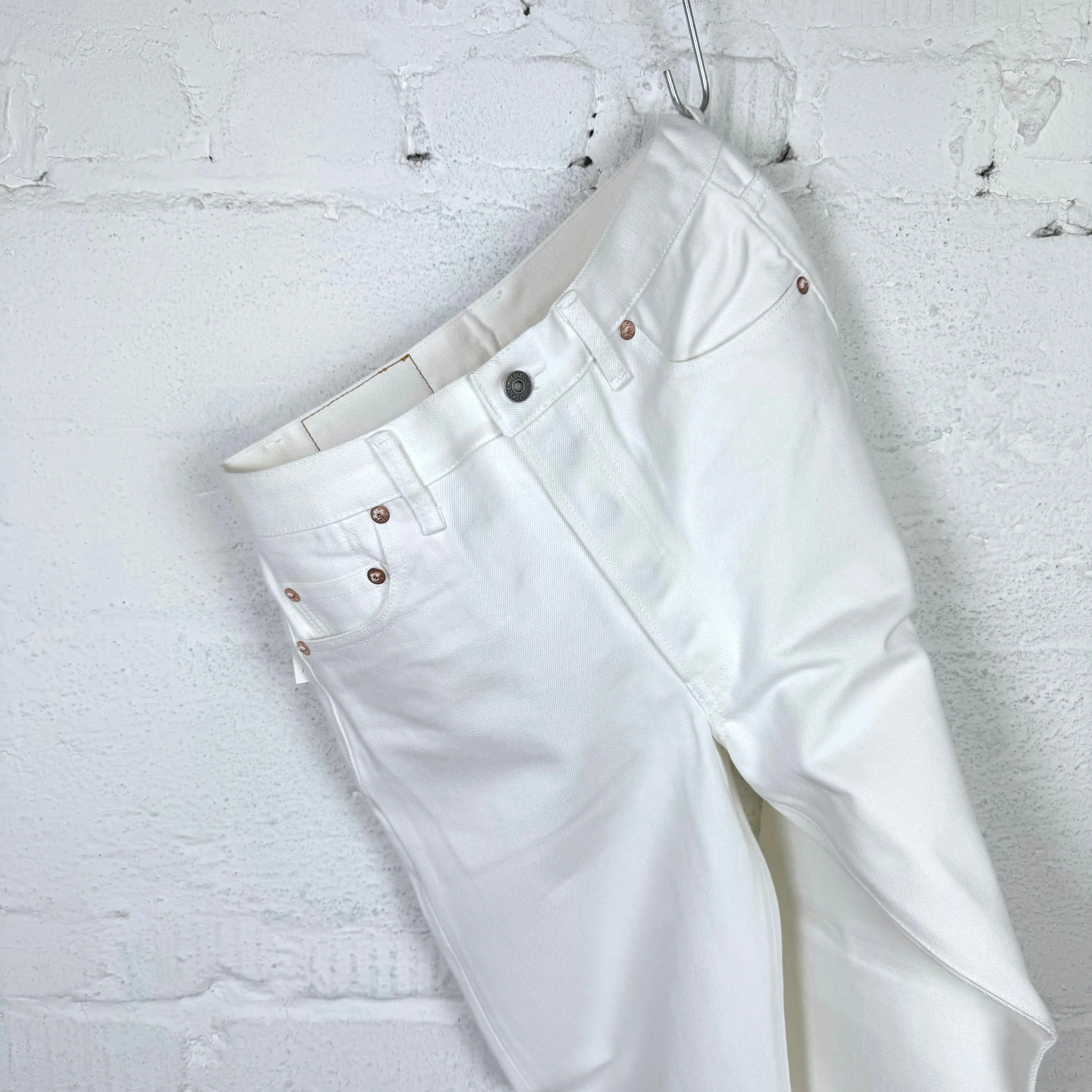 the real mccoy's | joe mccoy lot.905 / white denim - Image 2