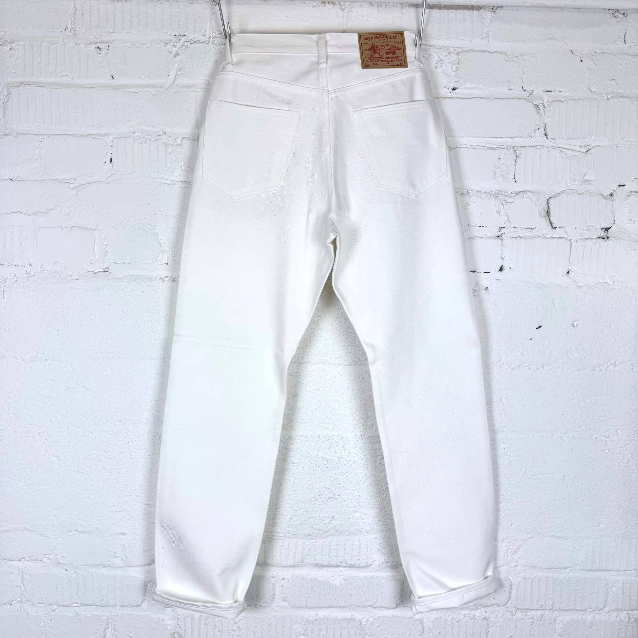 the real mccoy's | joe mccoy lot.905 / white denim - Image 5