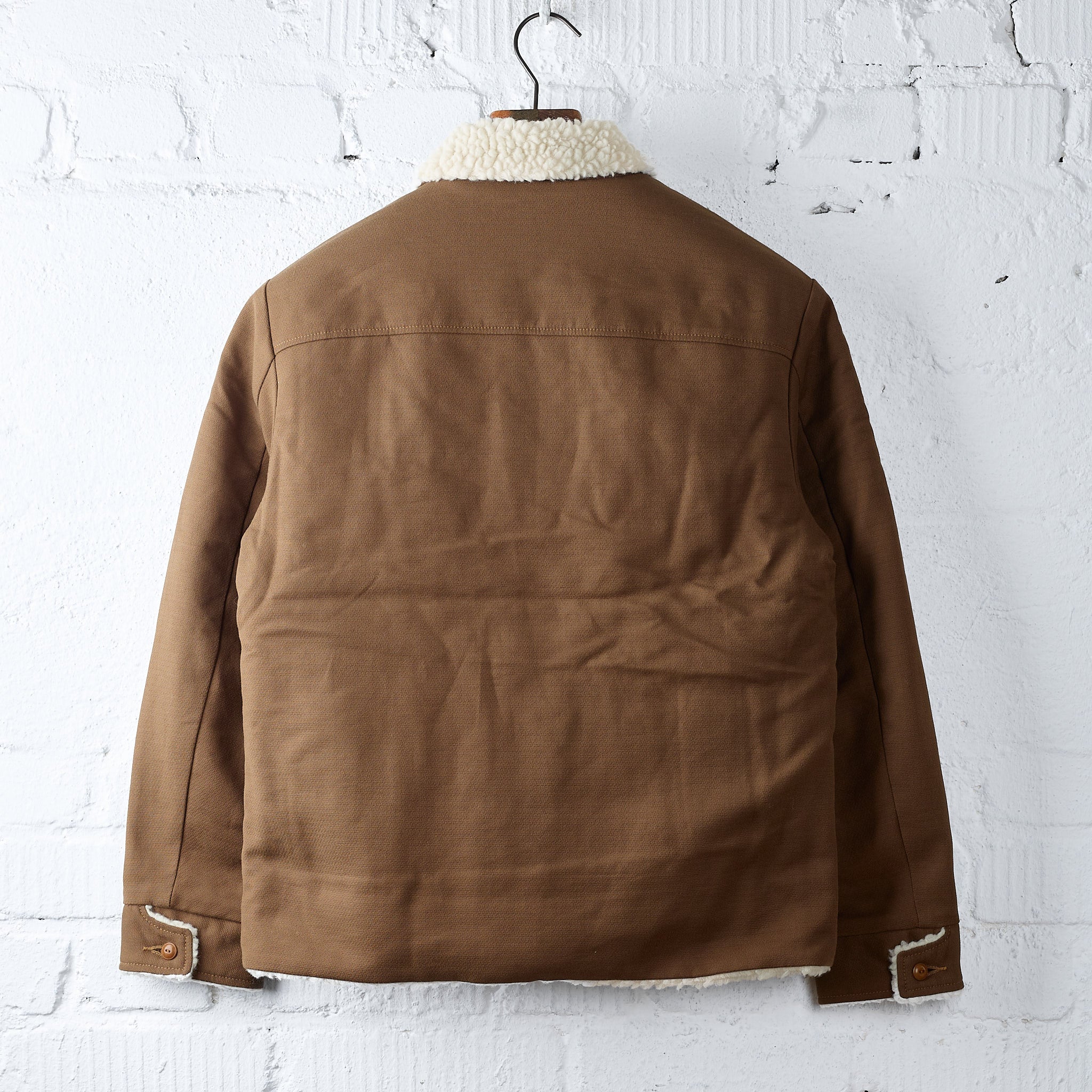 the real mccoy's | joe mccoy moleskin ranch coat - brown - Image 3