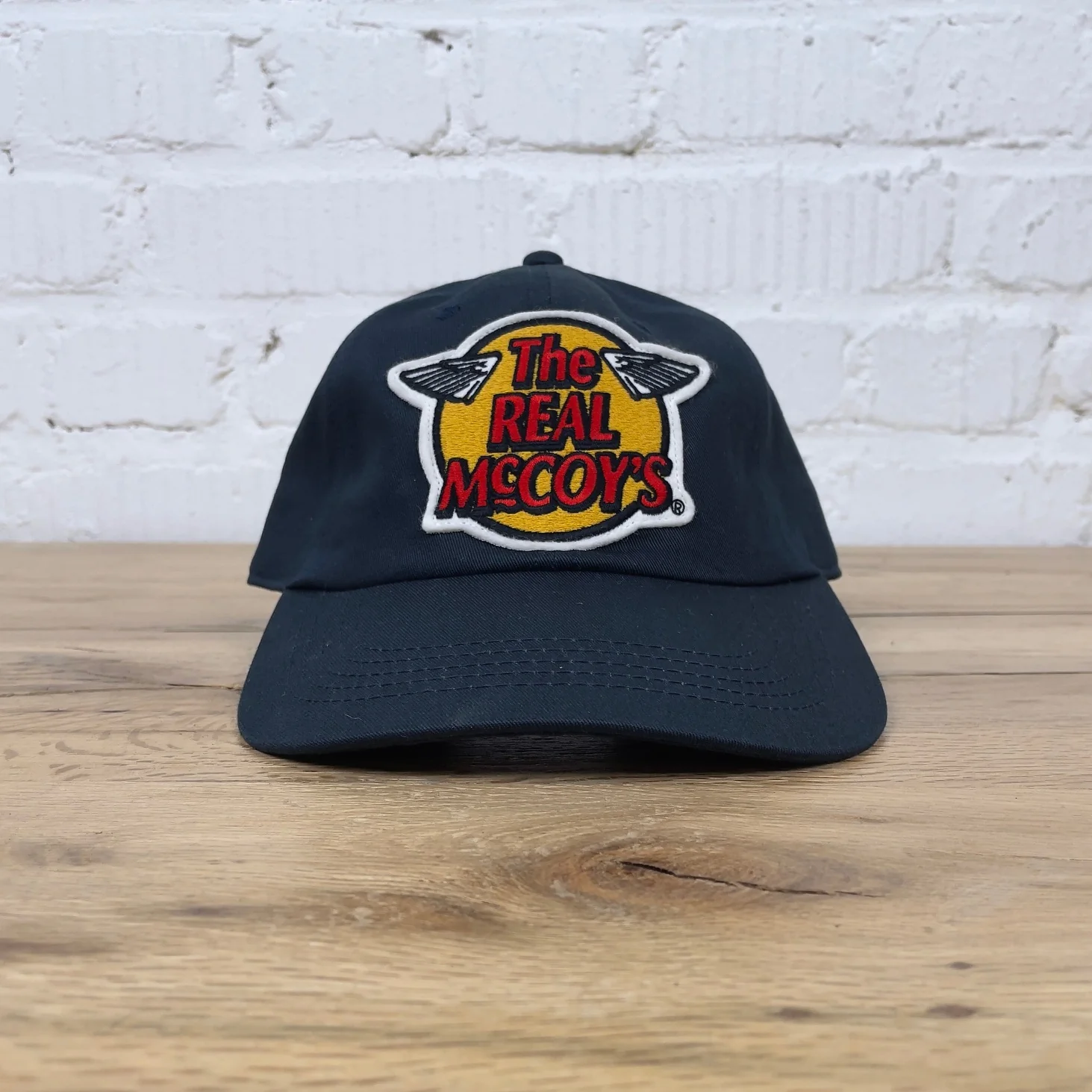 the real mccoy's | logo baseball cap navy - Image 2