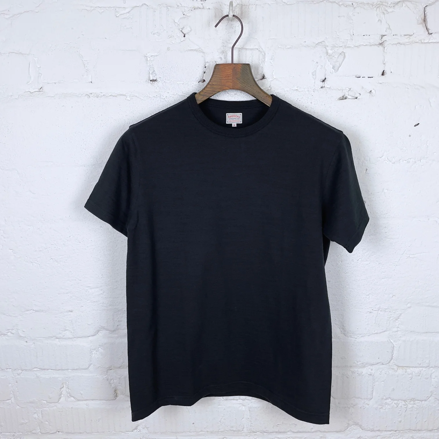 the real mccoy's | loopwheeled athletic tee black