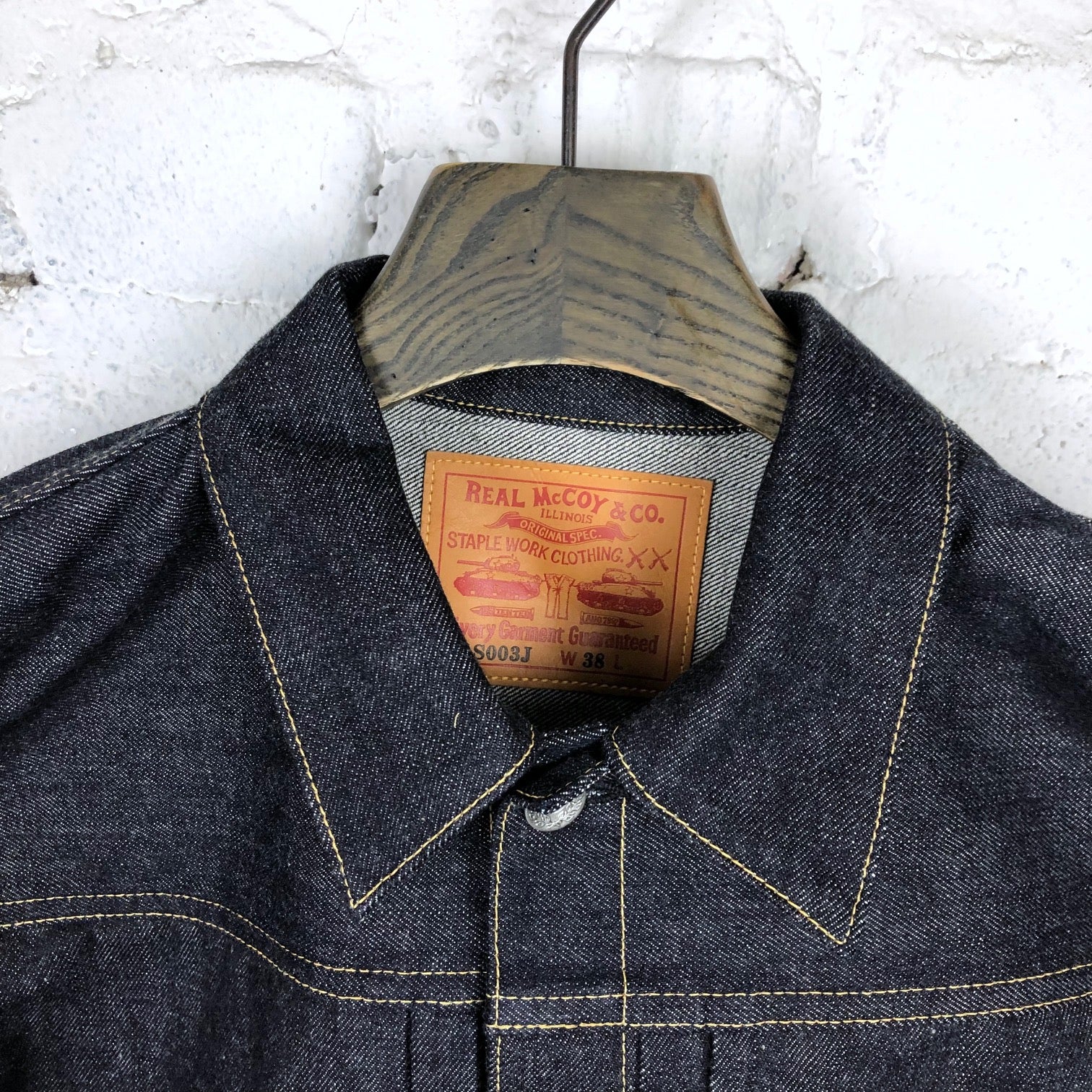 the real mccoy's | lot.s003j denim jacket - Image 4