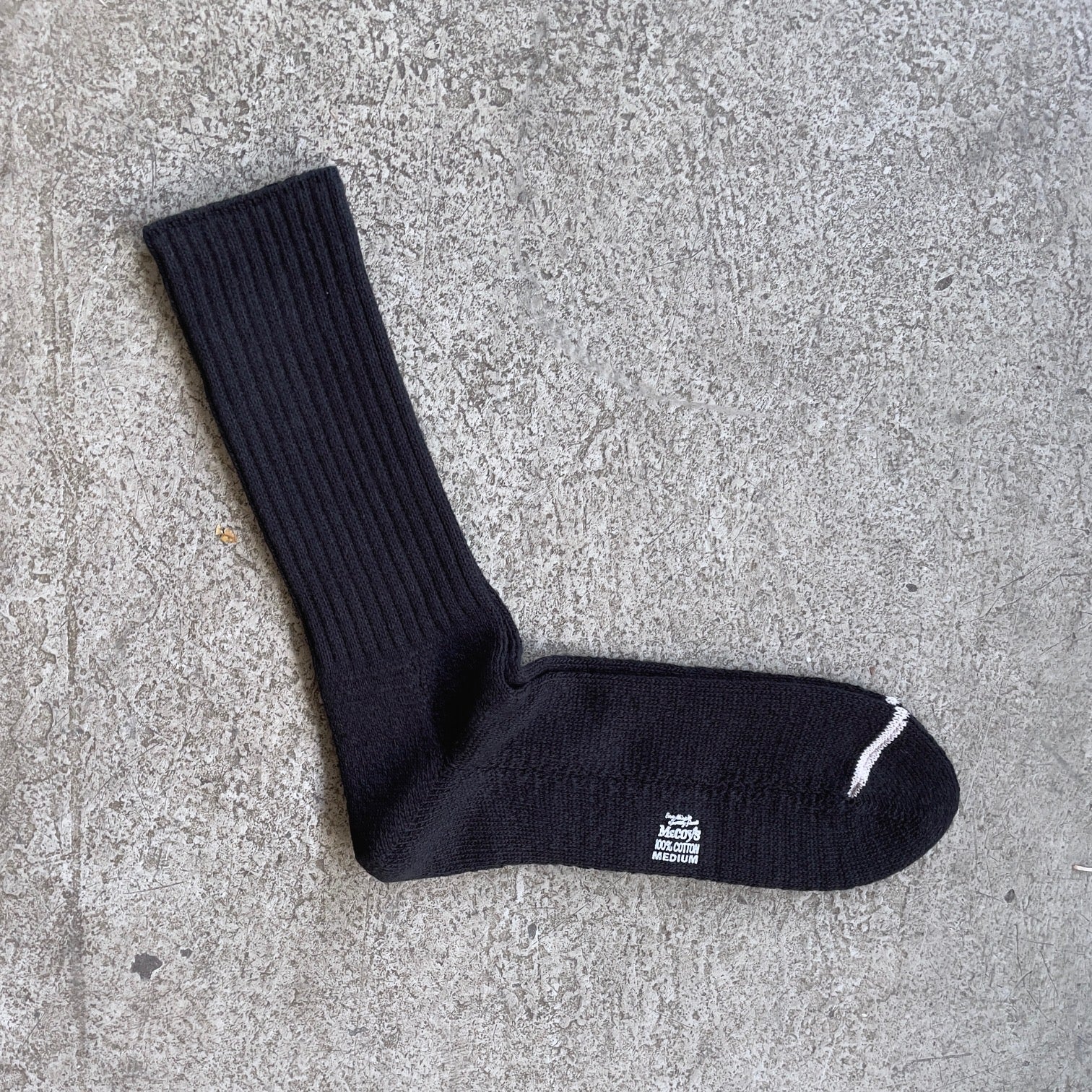 the real mccoy's | mccoy's 2pcs pack socks - black - Image 2