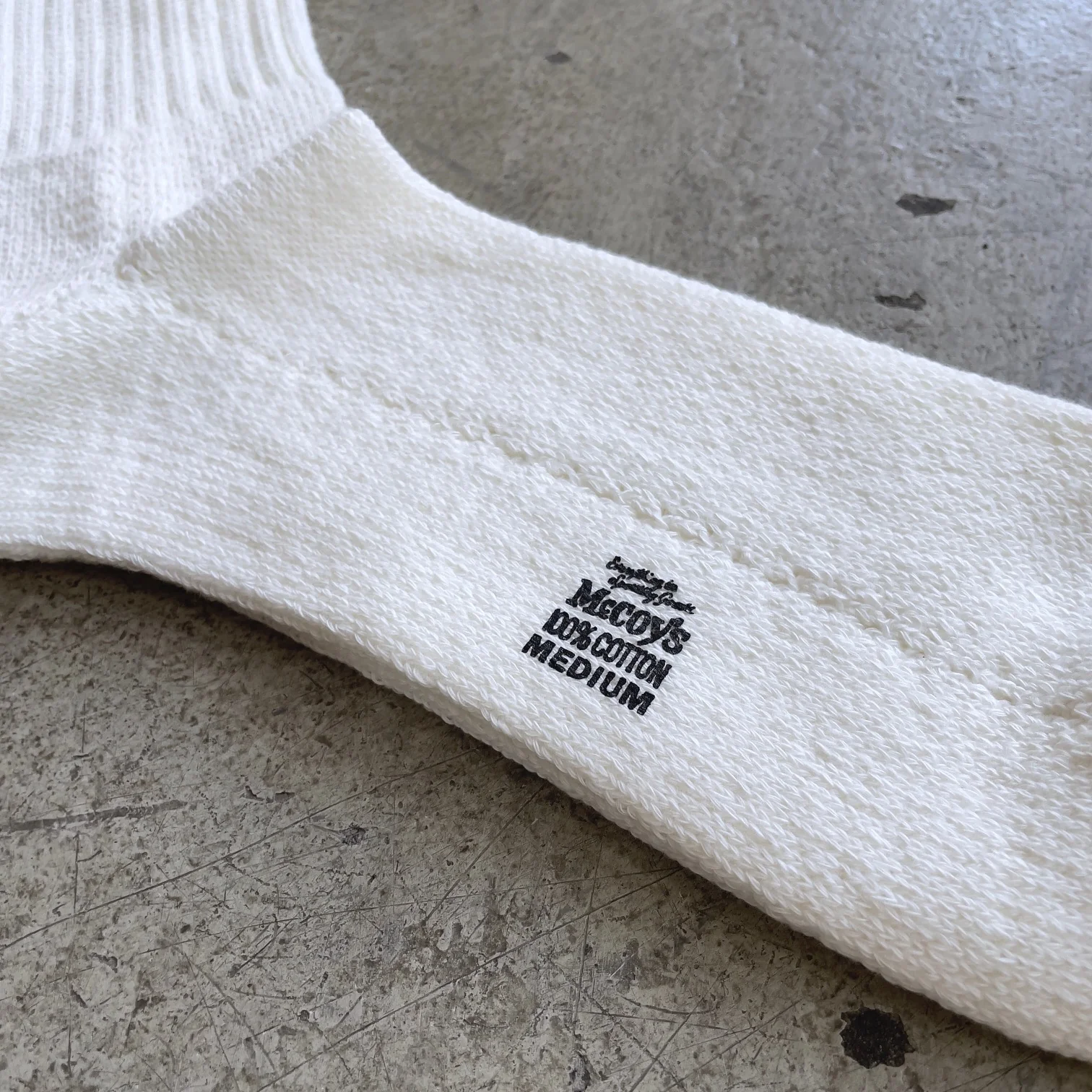 the real mccoy's | mccoy's 2pcs pack socks - white - Image 3