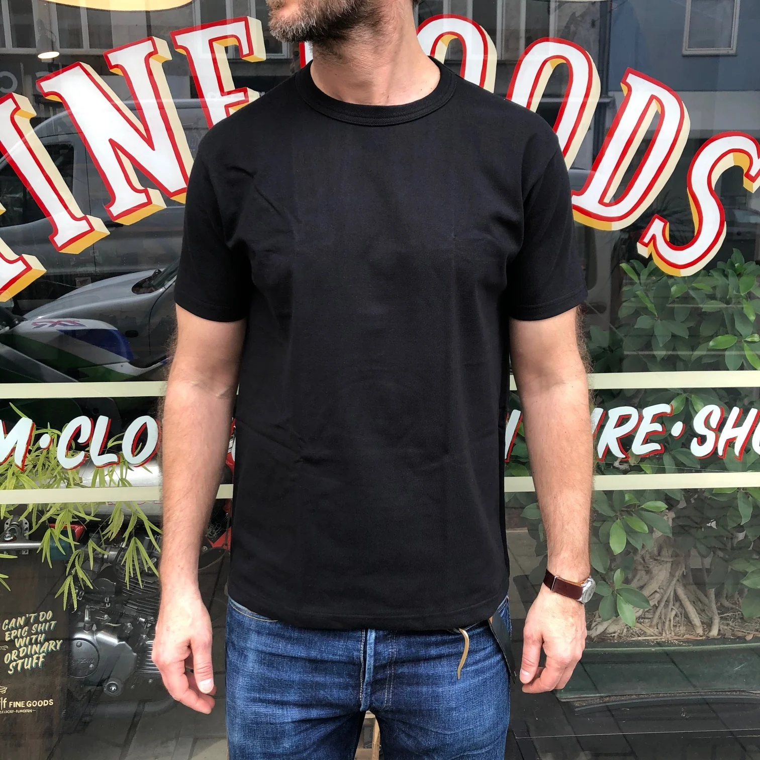 the real mccoy's | mccoy's 2pcs pack tee black - Image 2