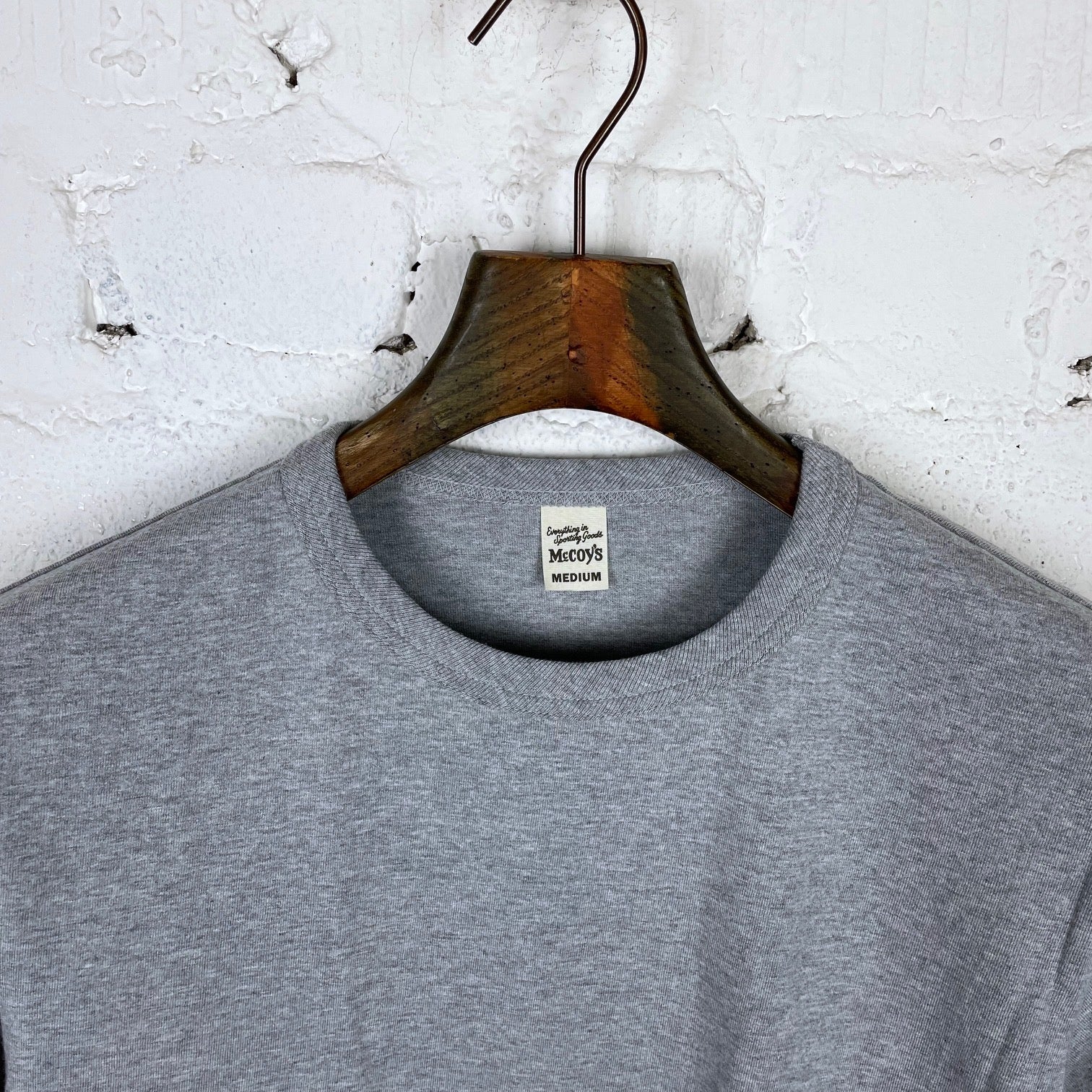 the real mccoy's | mccoy's 2pcs pack tee grey - Image 4