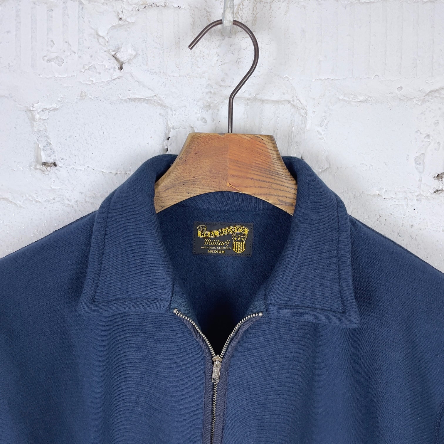 the real mccoy's | military 1-4 zip sweatshirt - usafa - Image 4