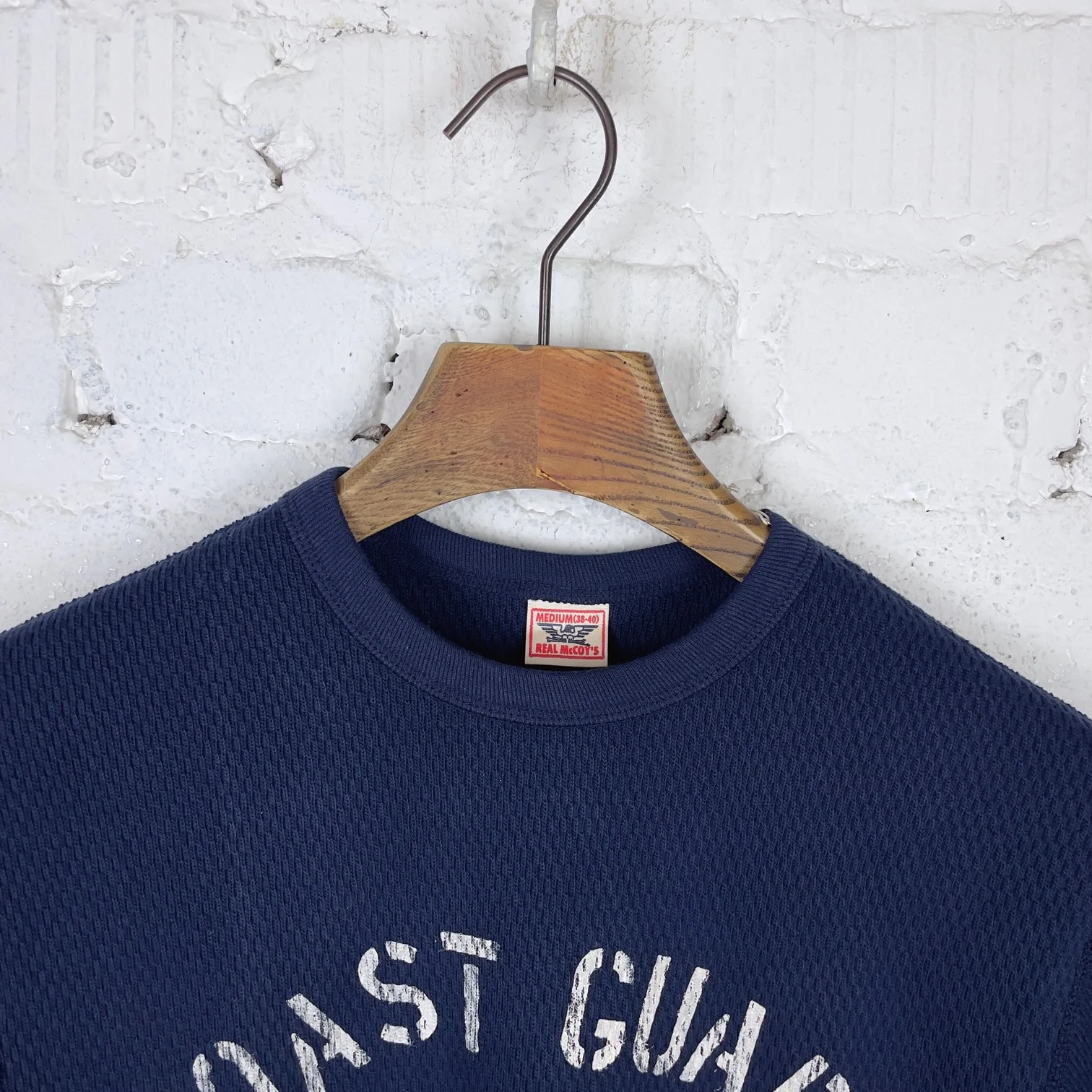 the real mccoy's | military print thermal shirt - coastguard - Image 2