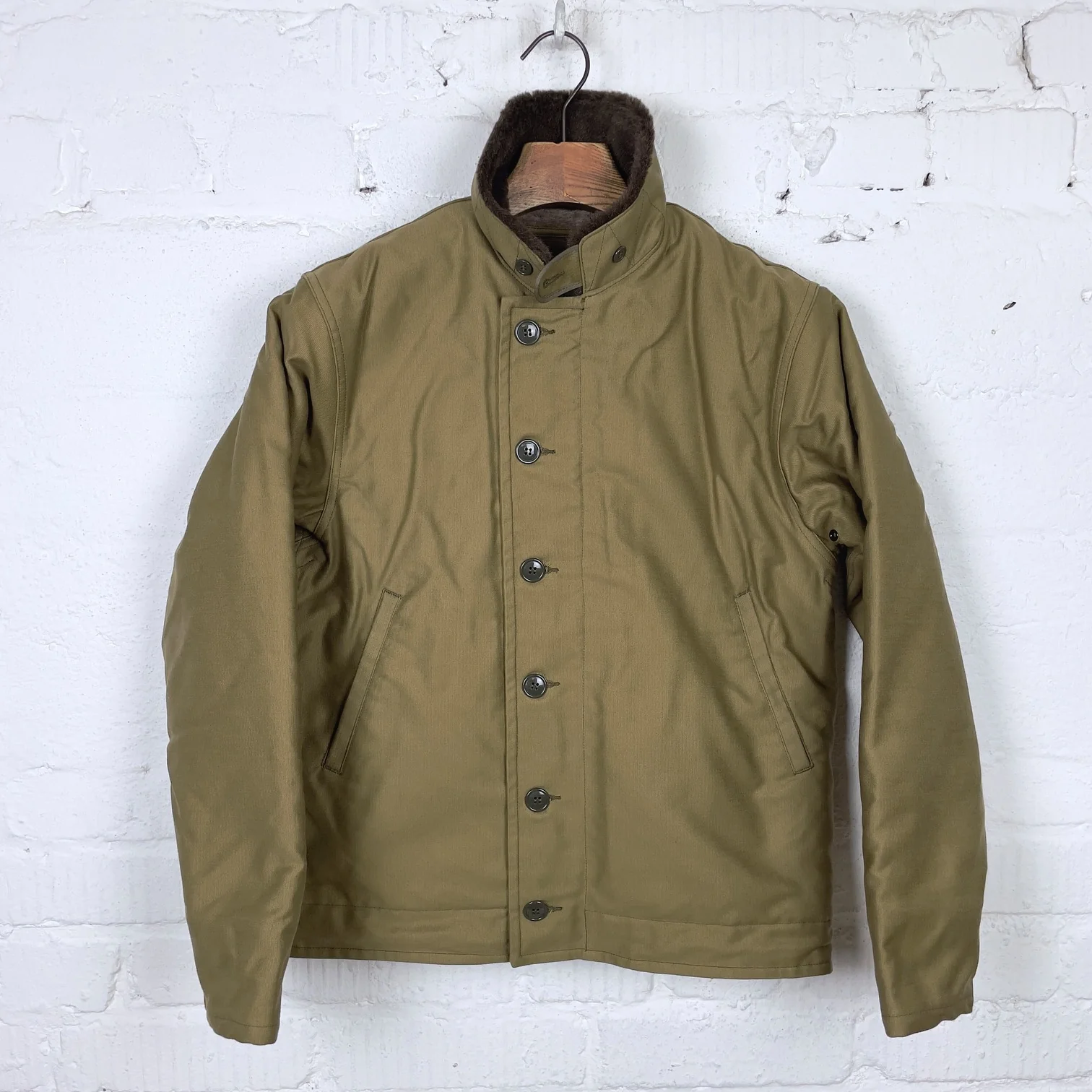 the real mccoy's | n-1 deck jacket (khaki)