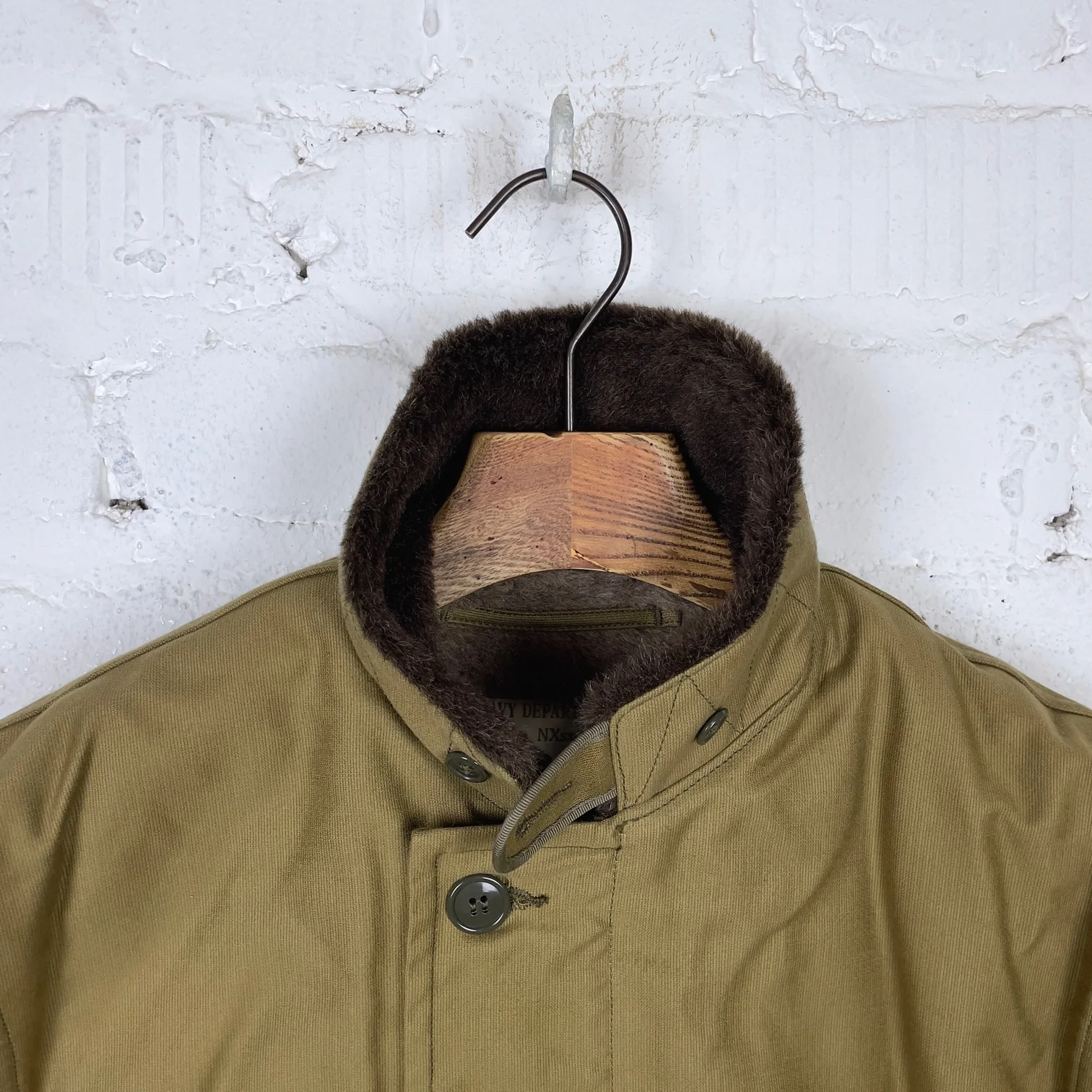 the real mccoy's | n-1 deck jacket (khaki) - Image 4