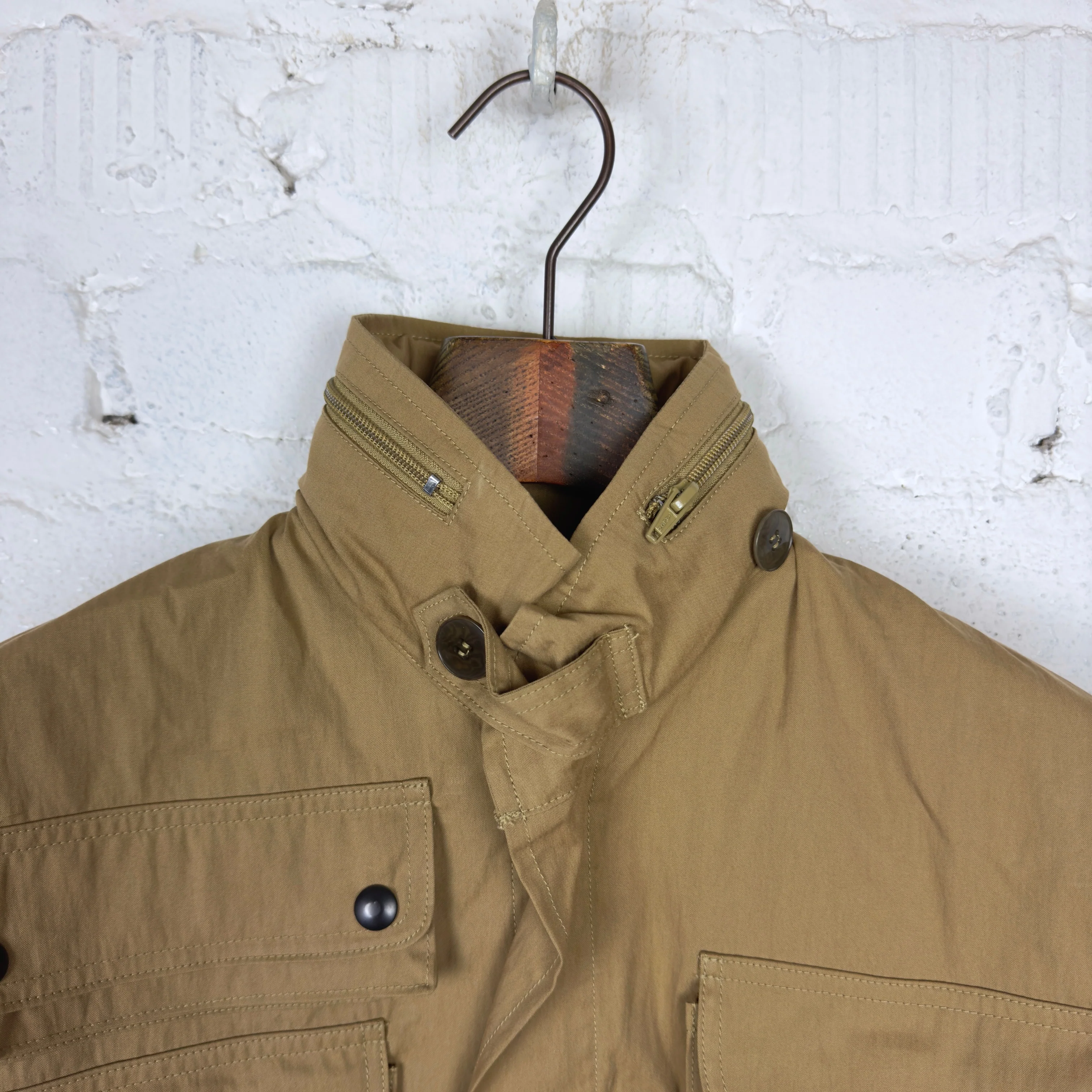 the real mccoy's | photographer utility jacket beige - Image 4