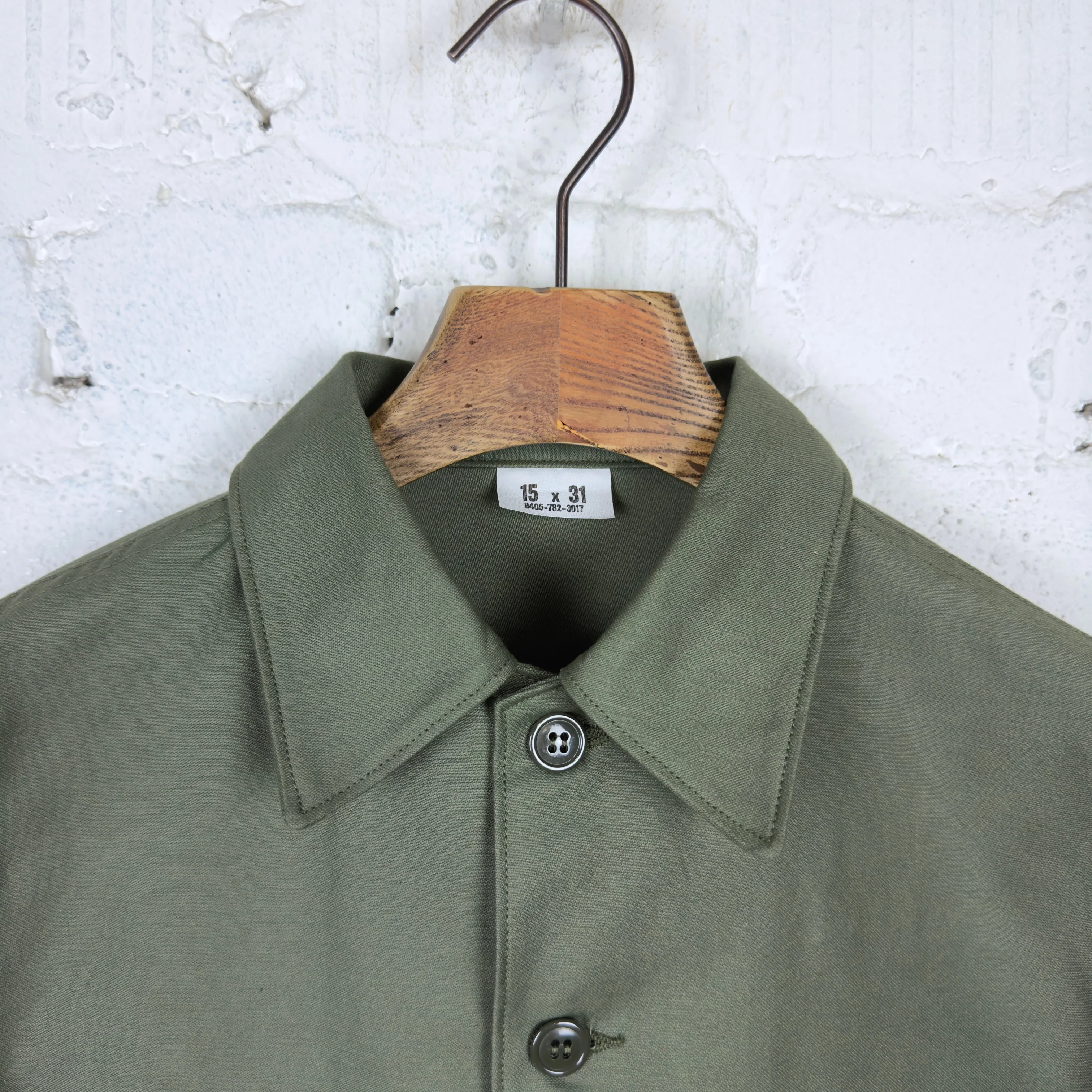 the real mccoy's | shirt, man's, cotton sateen, og-107 - Image 4