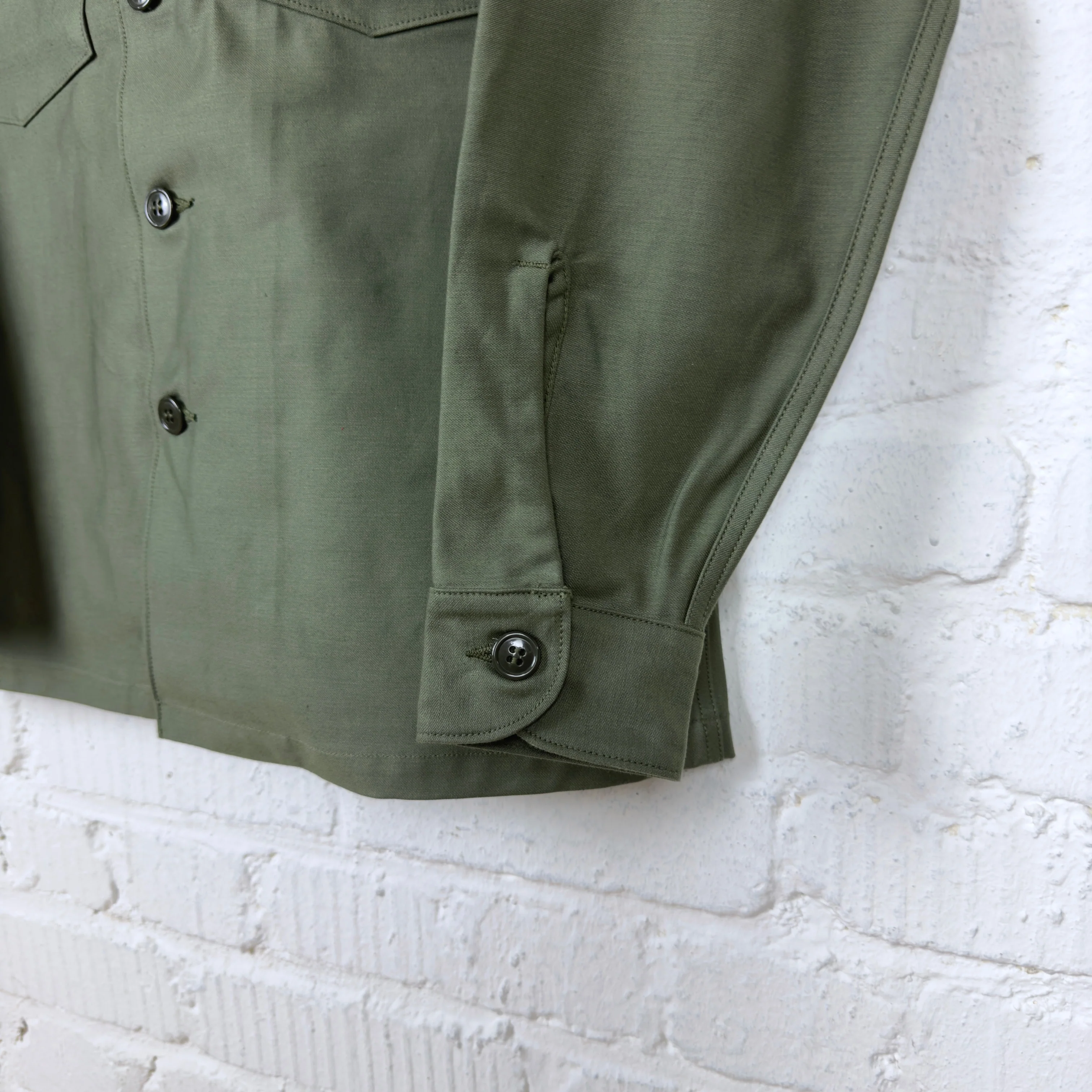 the real mccoy's | shirt, man's, cotton sateen, og-107 - Image 5