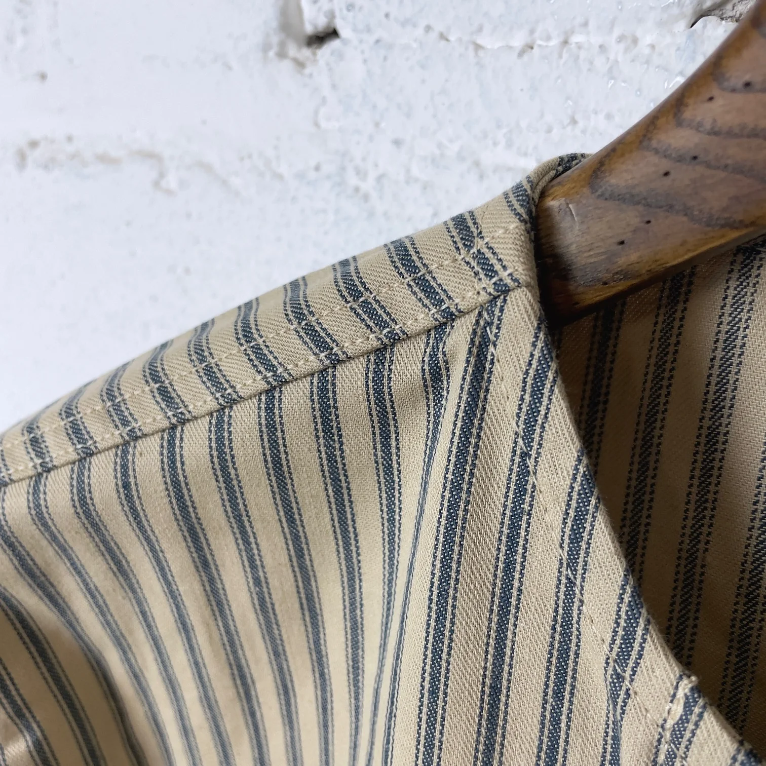 the real mccoy's | ticking stripe pajama shirt - Image 3