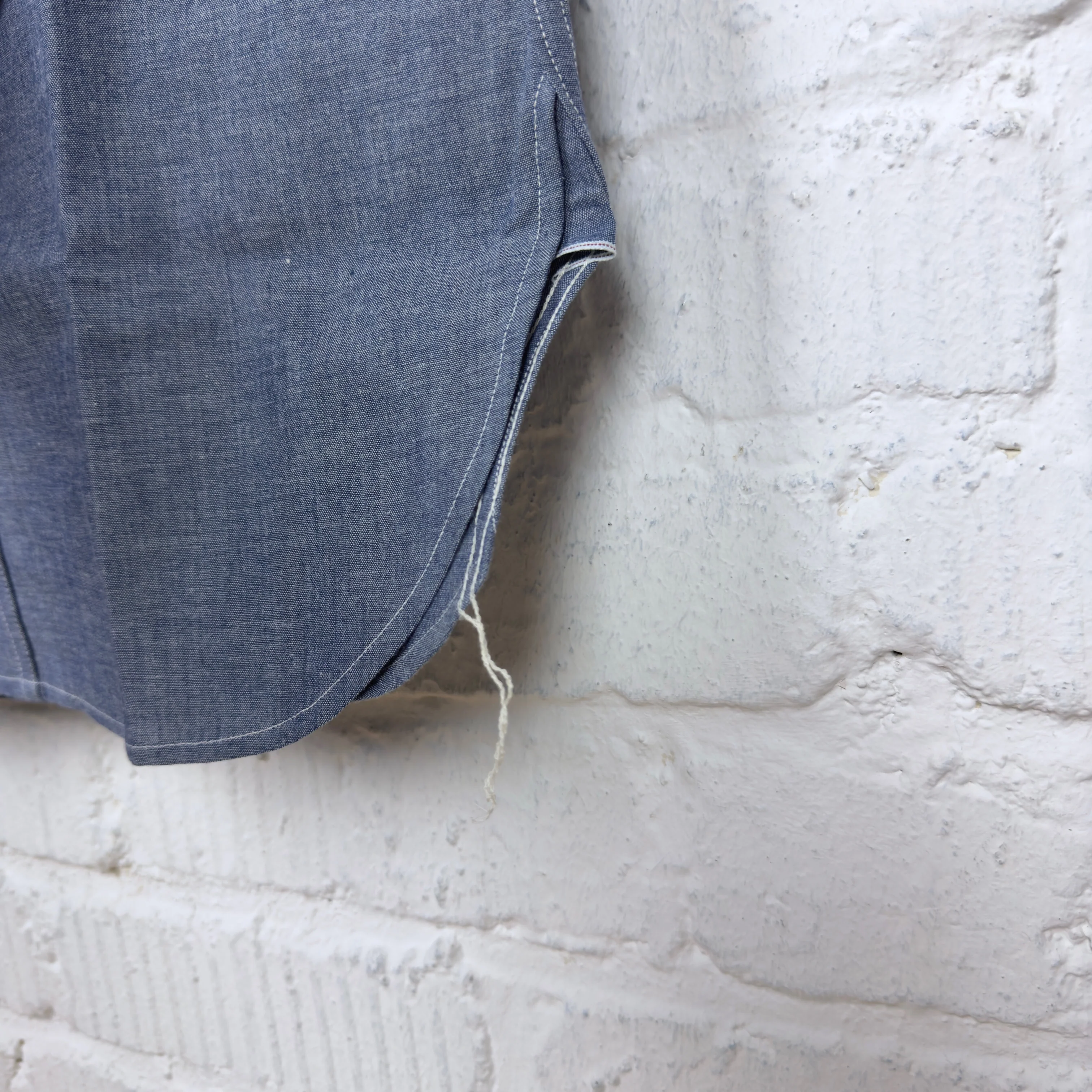the real mccoy's | u.s. navy chambray l/s shirt - Image 3