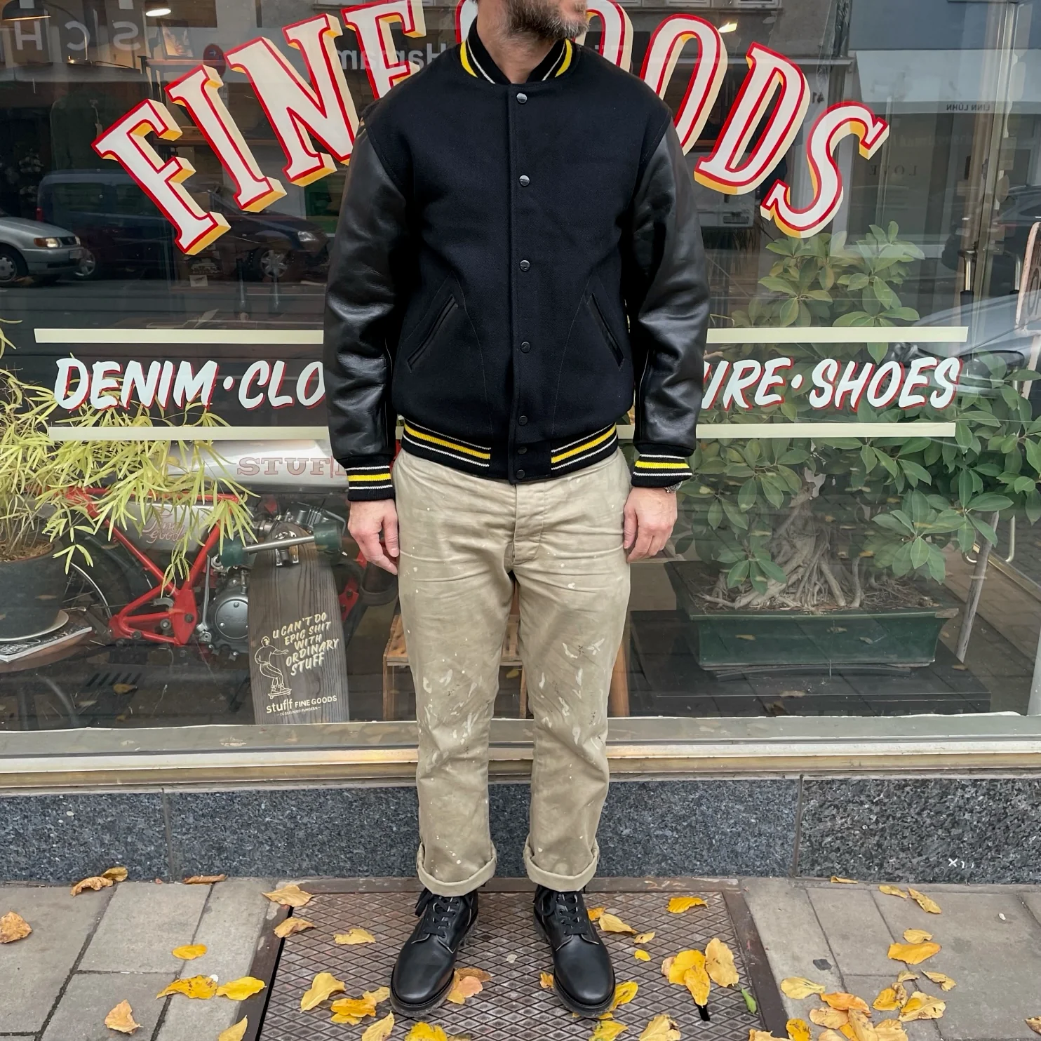 the real mccoy's | wool varsity jacket - Image 2
