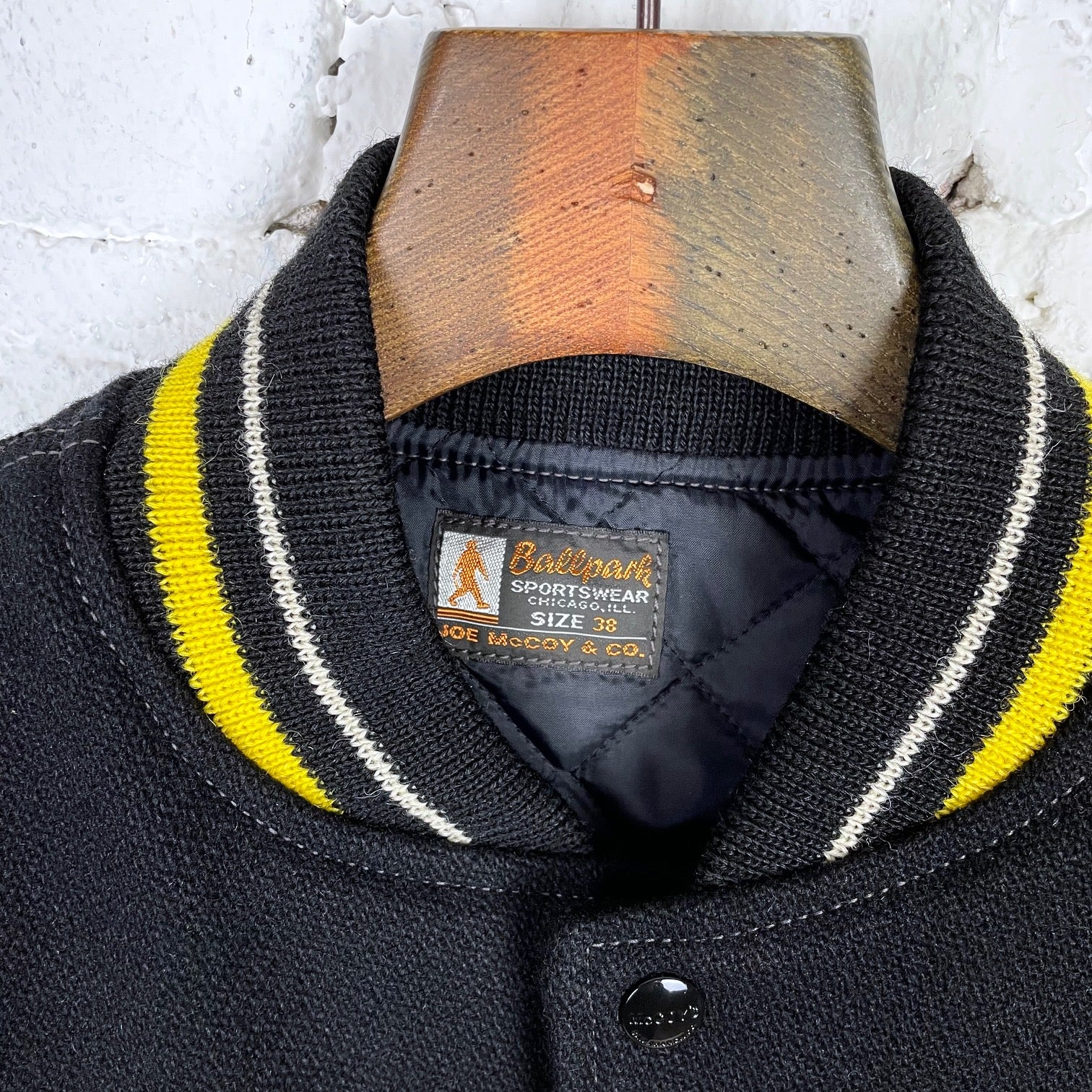 the real mccoy's | wool varsity jacket - Image 6