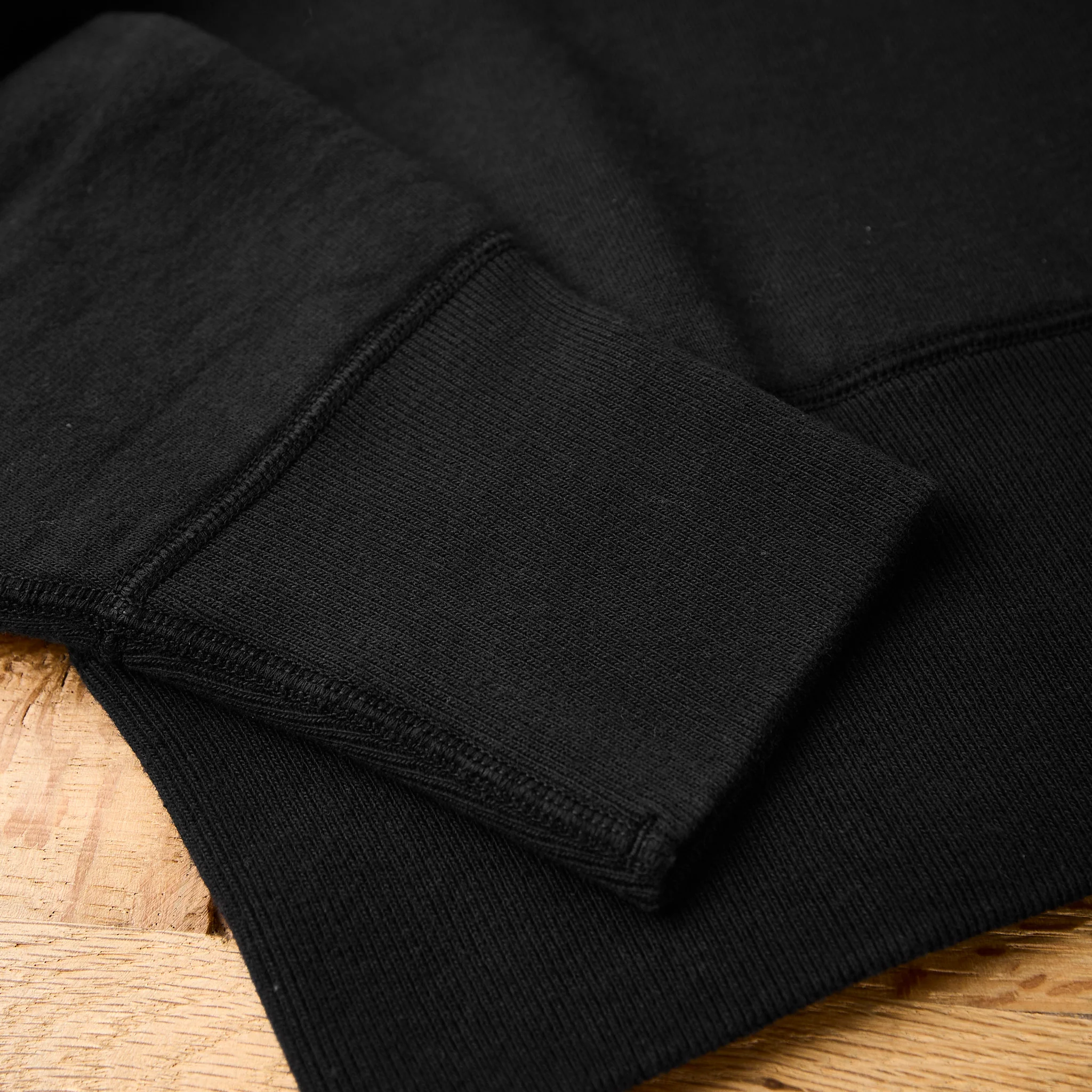 the strike gold | heavy loopwheeled sweatshirt sgc001 - black - Image 4