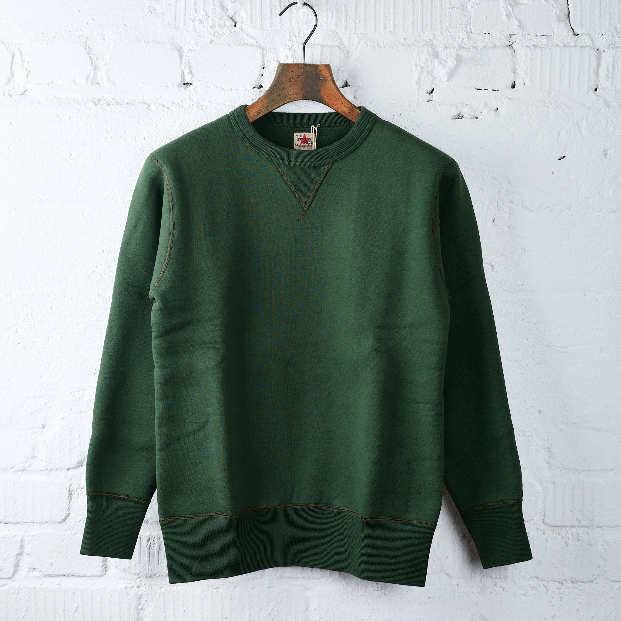 the strike gold | heavy loopwheeled sweatshirt sgc001 - green