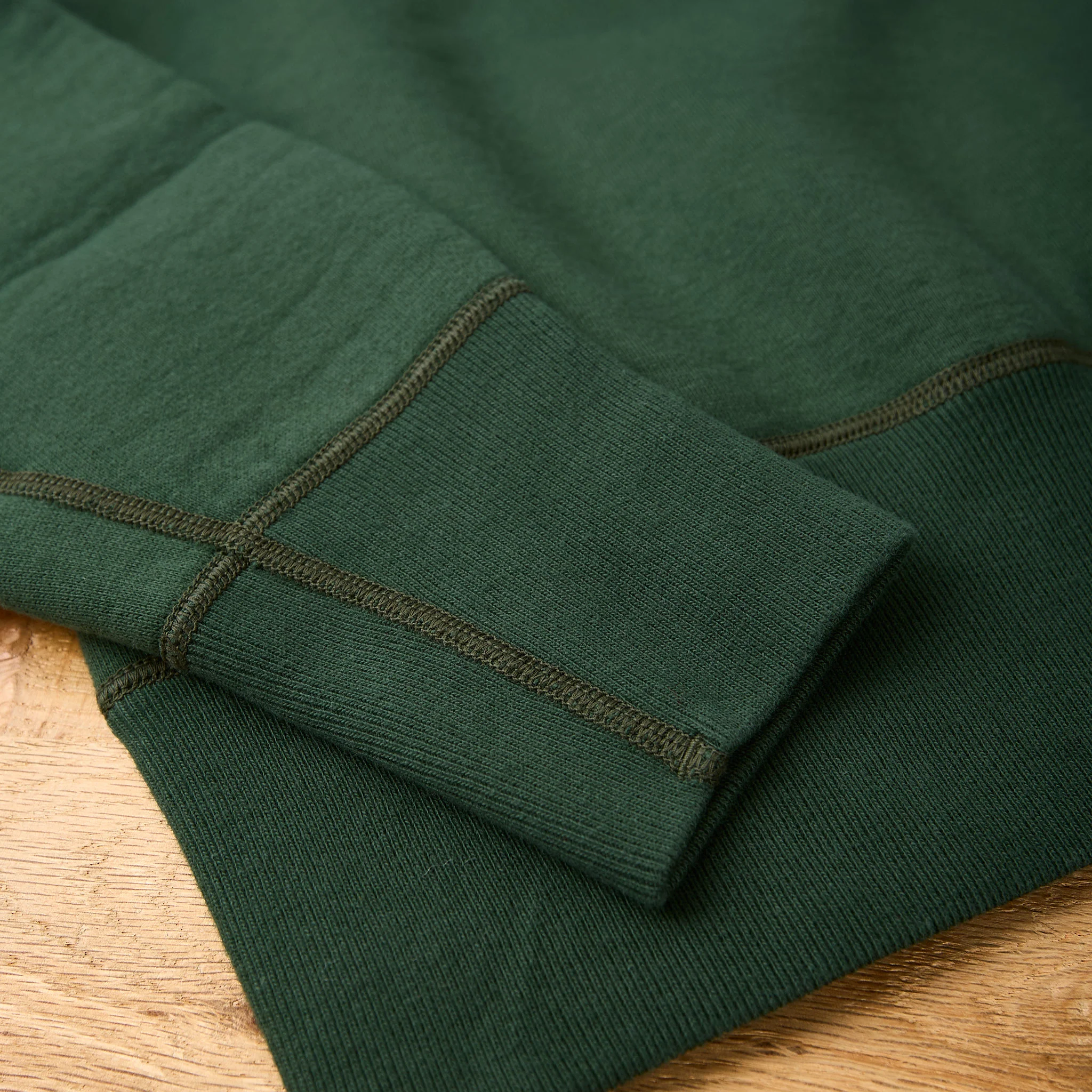 the strike gold | heavy loopwheeled sweatshirt sgc001 - green - Image 4