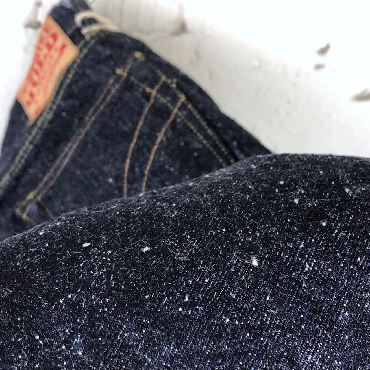 the strike gold | "keep earth" natural indigo jeans - sg0104ke - regular tapered - Image 8