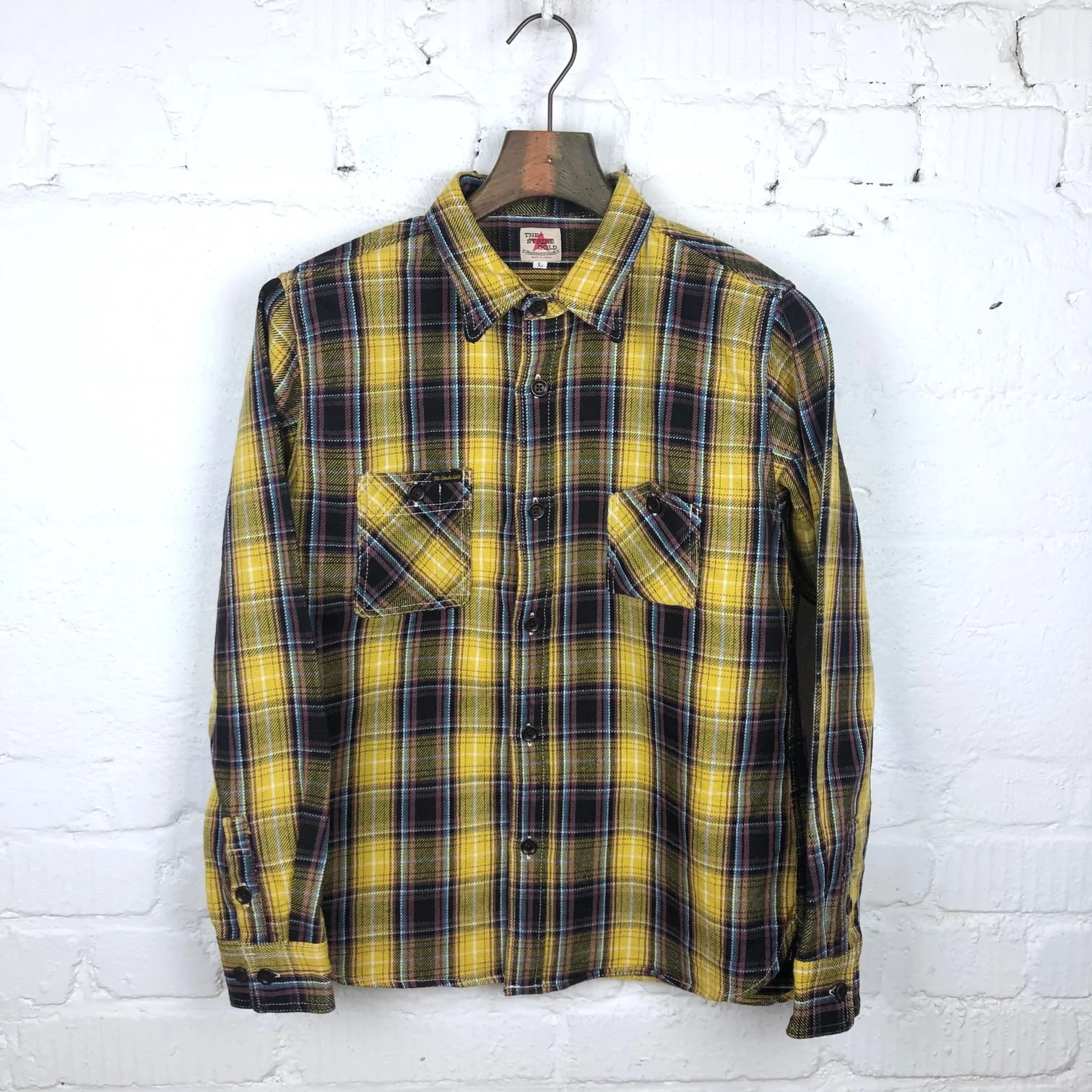 the strike gold | nel work shirt sgs2101 yellow